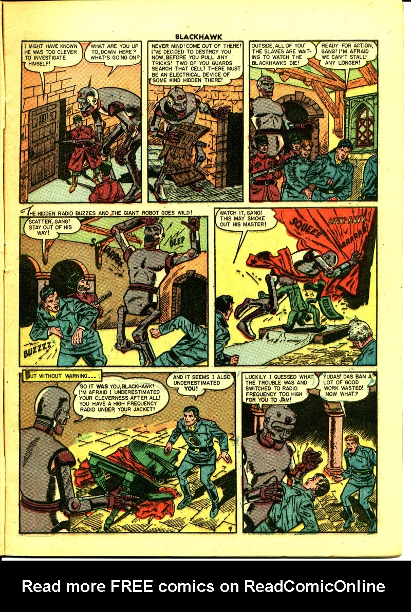 Read online Blackhawk (1957) comic -  Issue #42 - 11