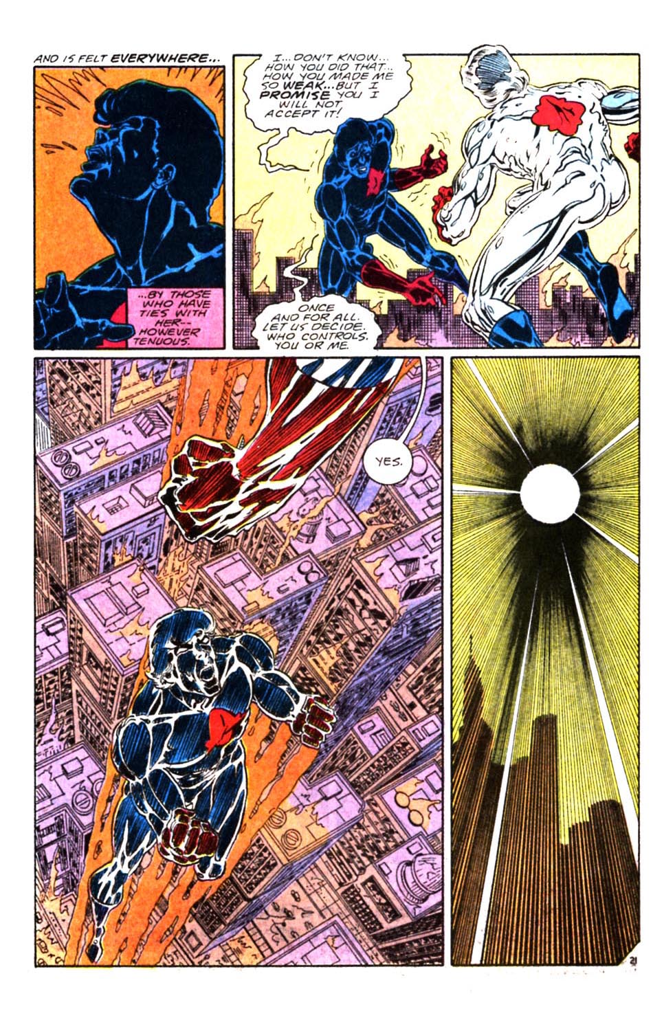 Read online Captain Atom (1987) comic -  Issue #57 - 21