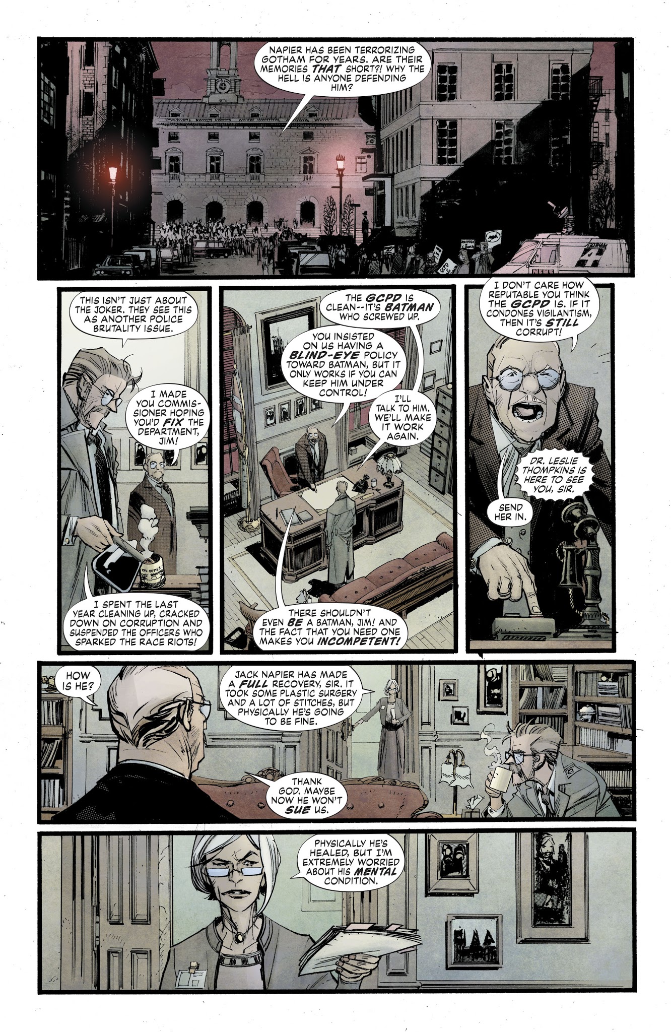 Read online Batman: White Knight comic -  Issue #1 - 24