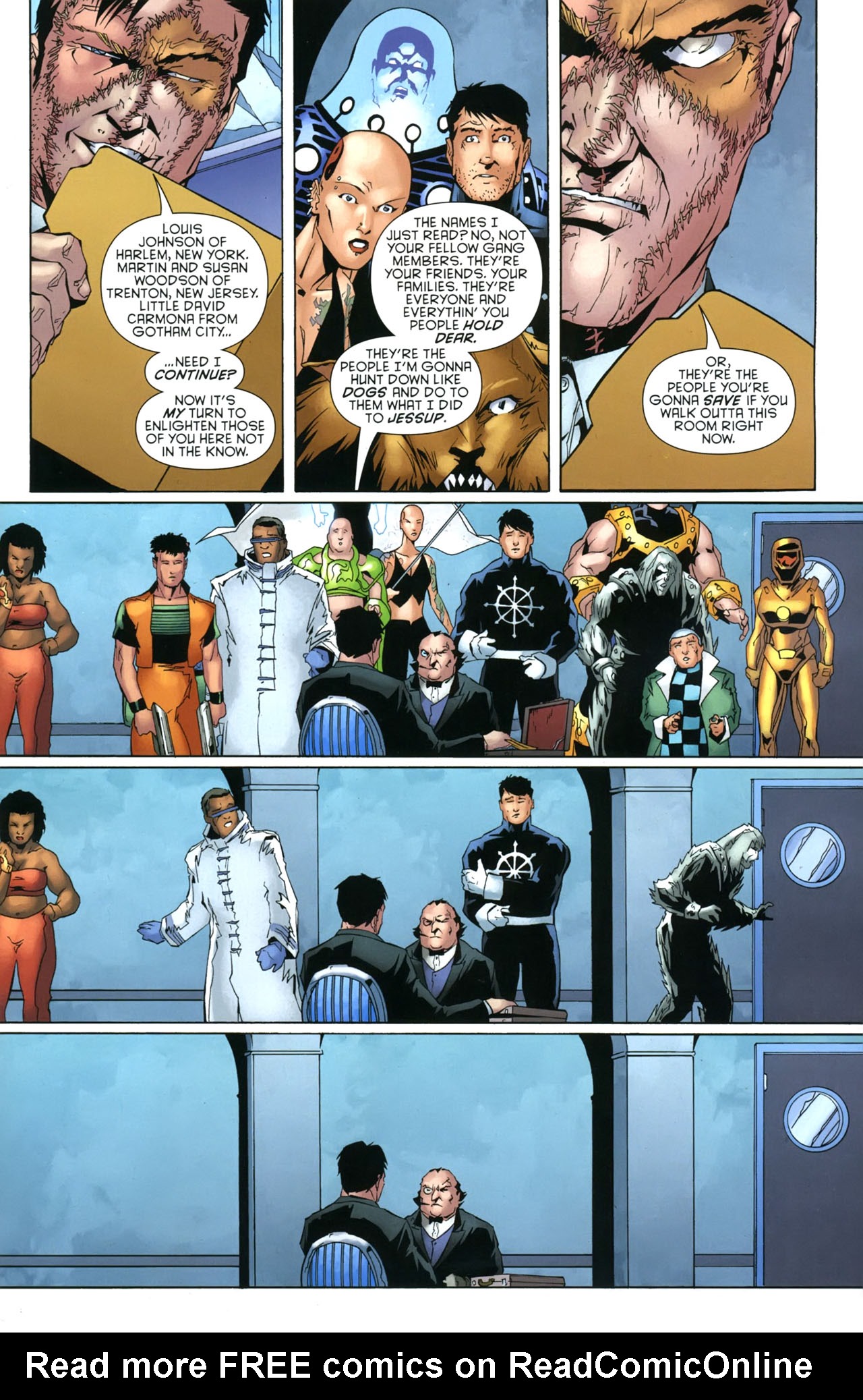 Read online Gotham Underground comic -  Issue #8 - 19