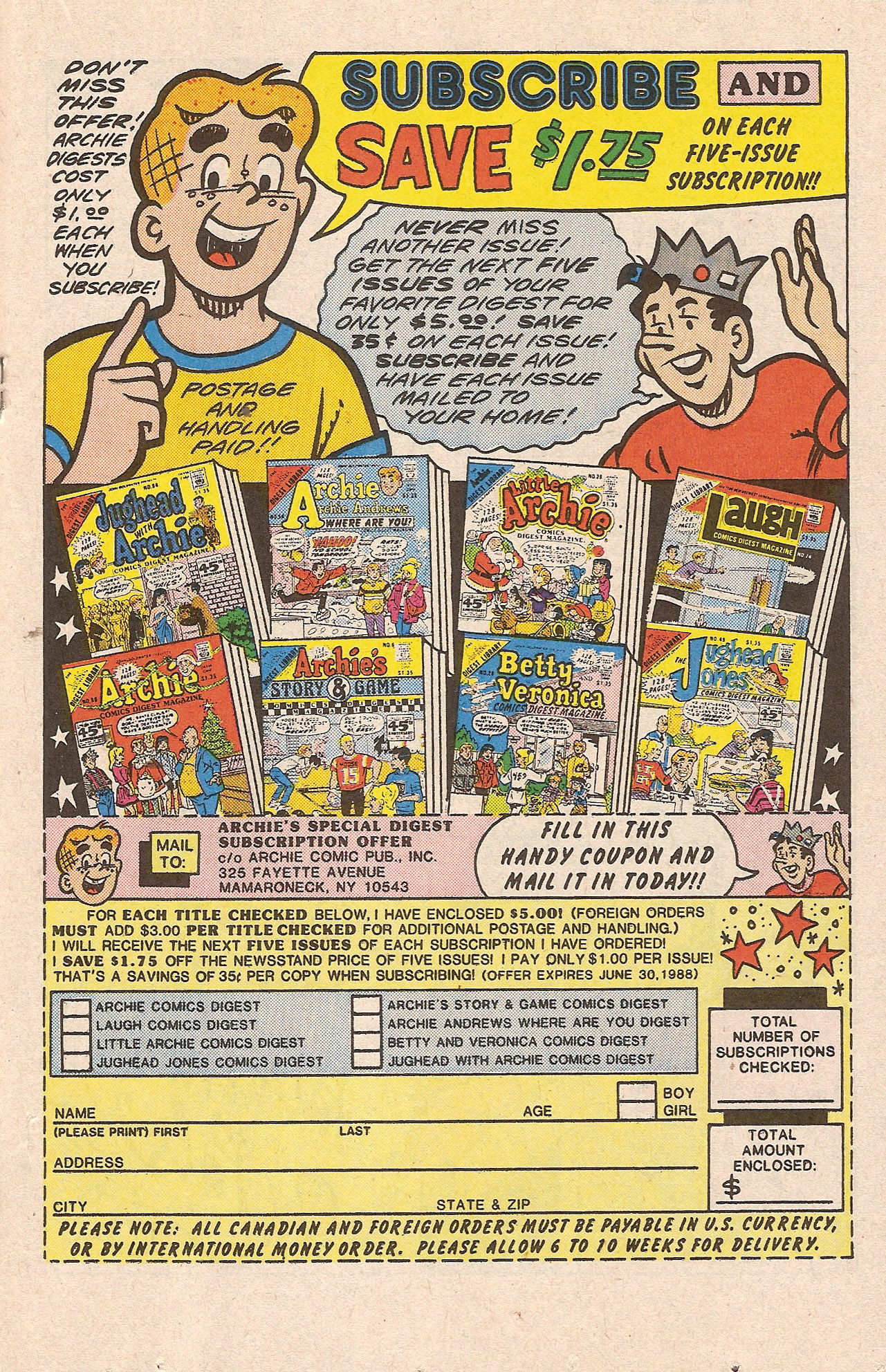 Read online Jughead (1987) comic -  Issue #4 - 19