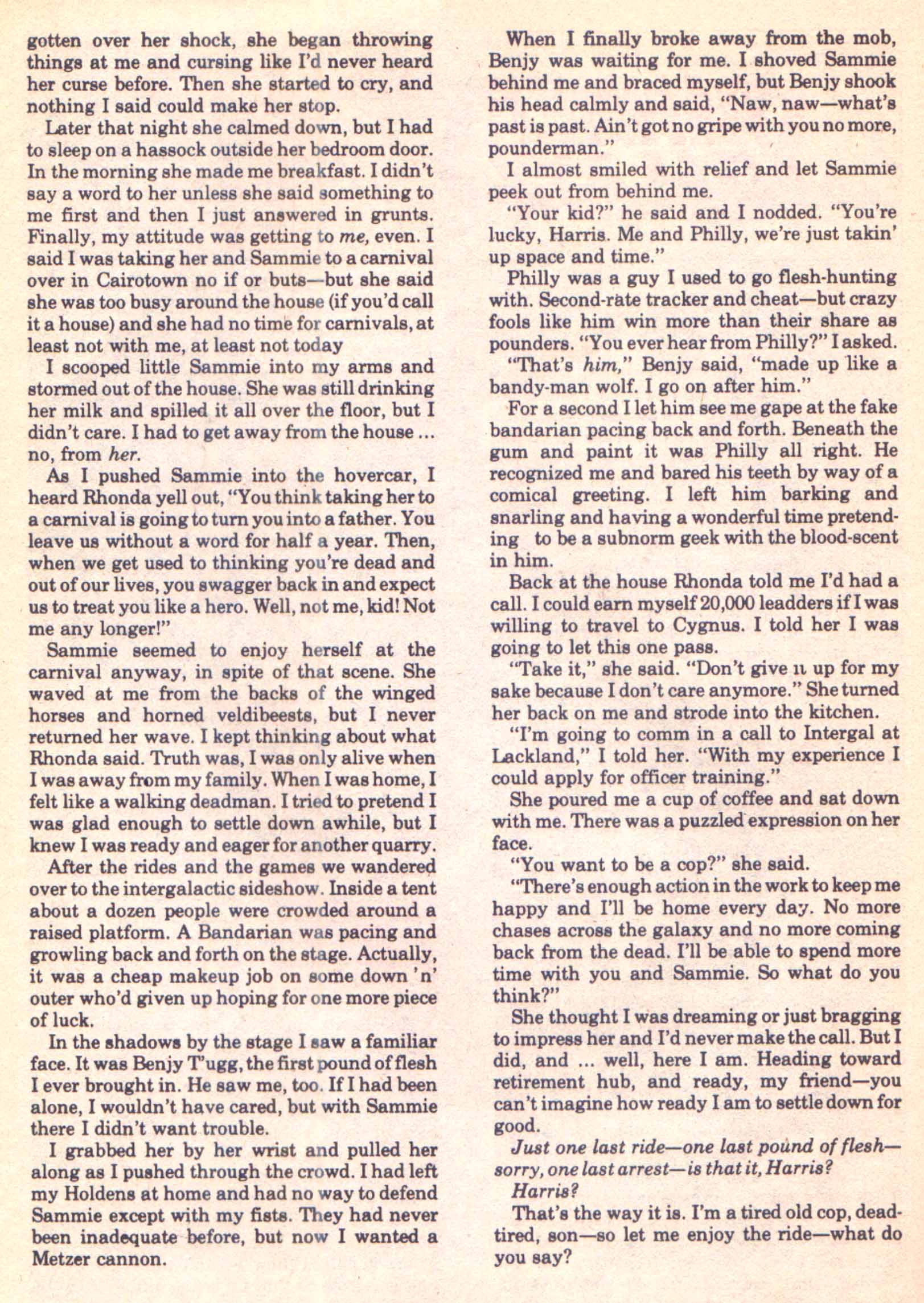 Read online Spanner's Galaxy comic -  Issue #5 - 26