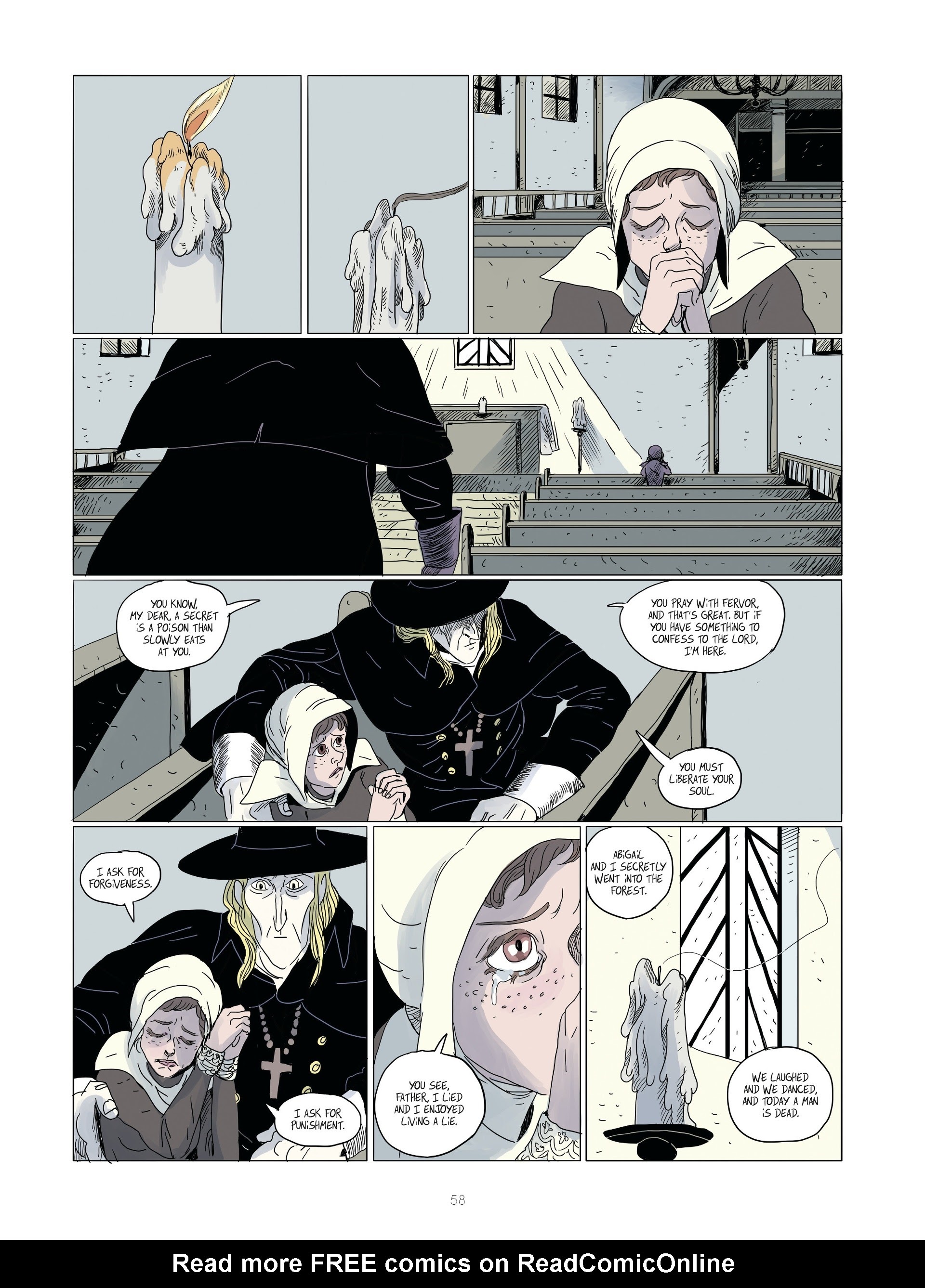 Read online The Daughters of Salem comic -  Issue # TPB 1 - 60