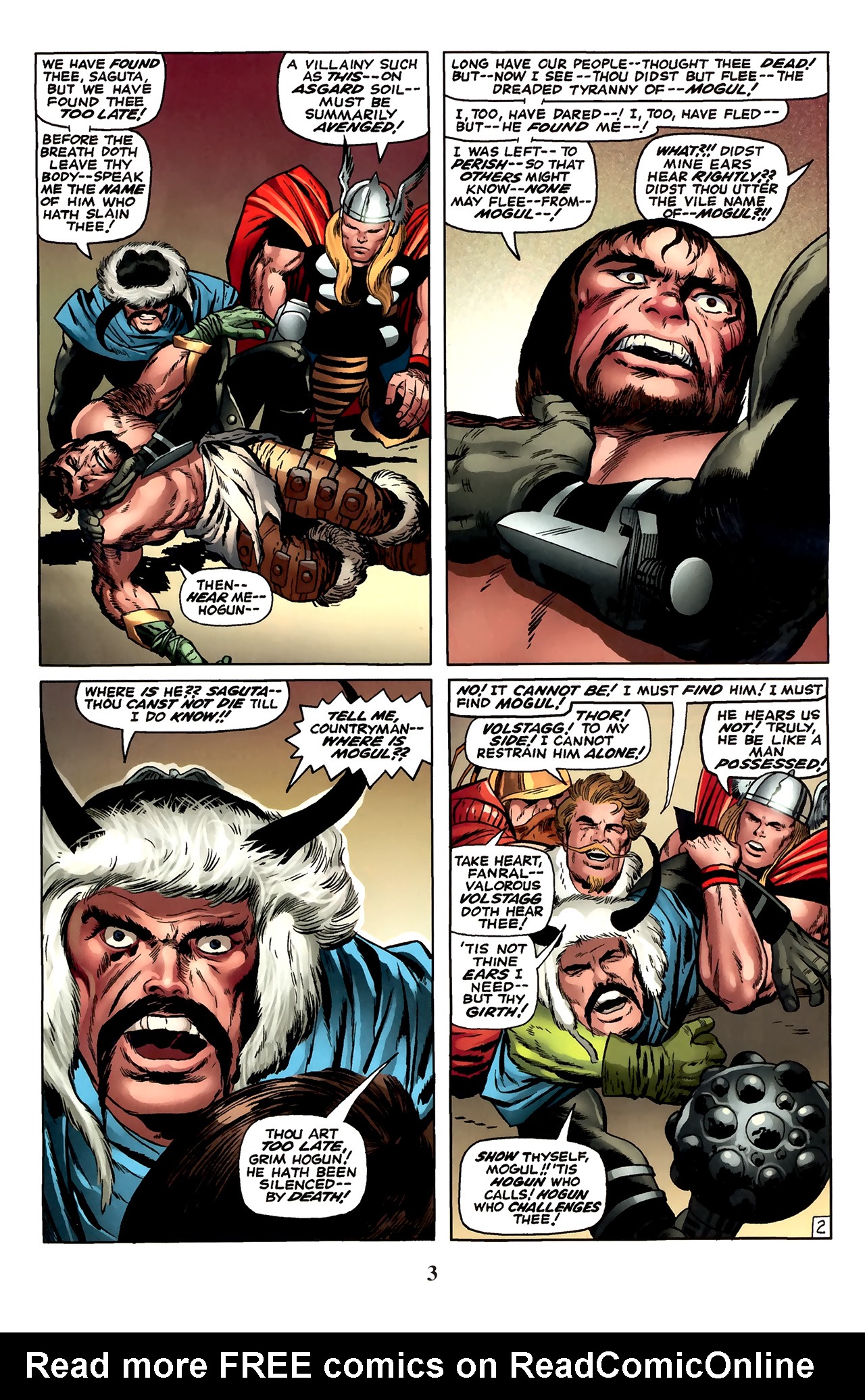 Read online Thor: Tales of Asgard by Stan Lee & Jack Kirby comic -  Issue #6 - 5