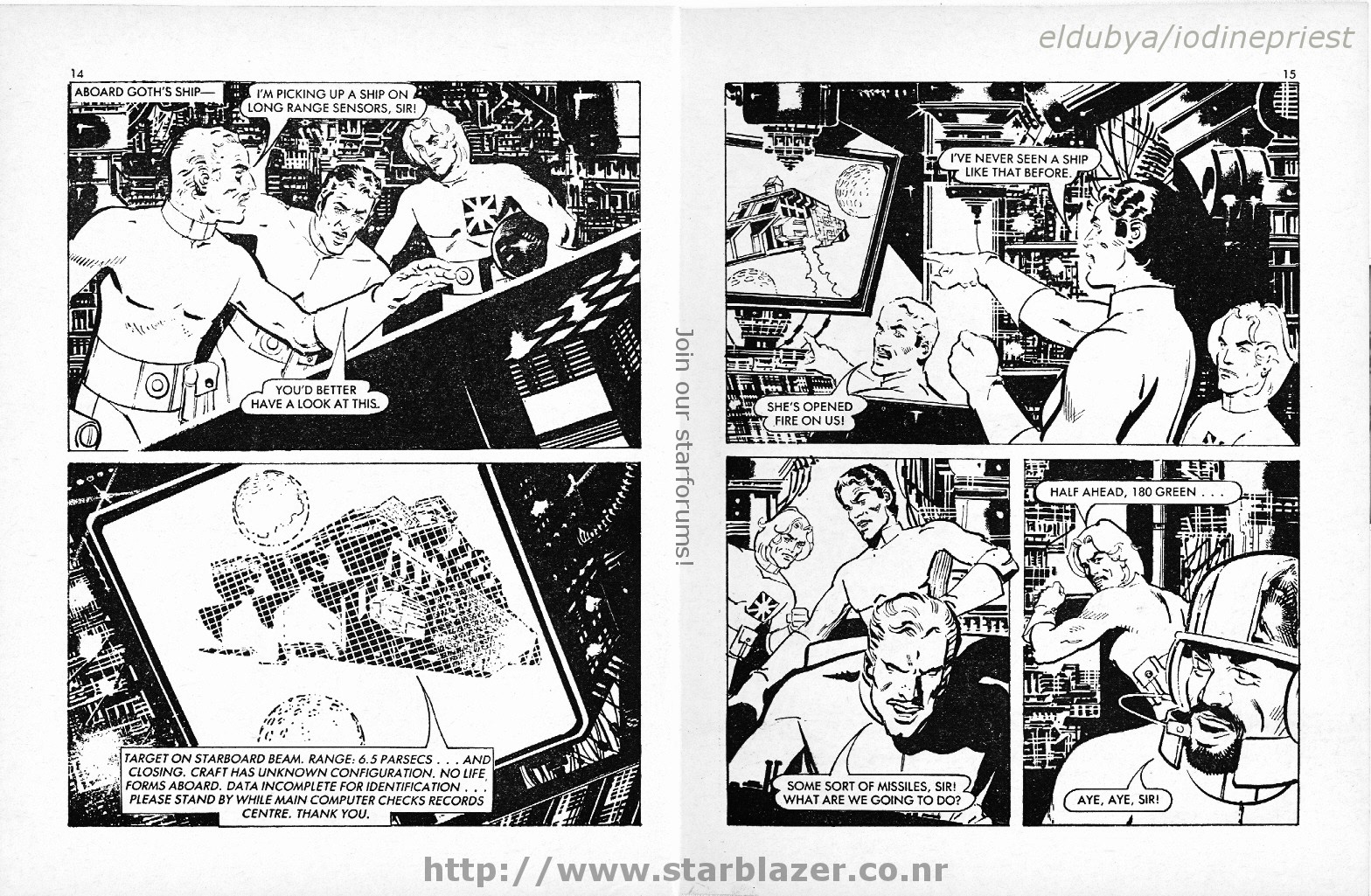 Read online Starblazer comic -  Issue #156 - 9