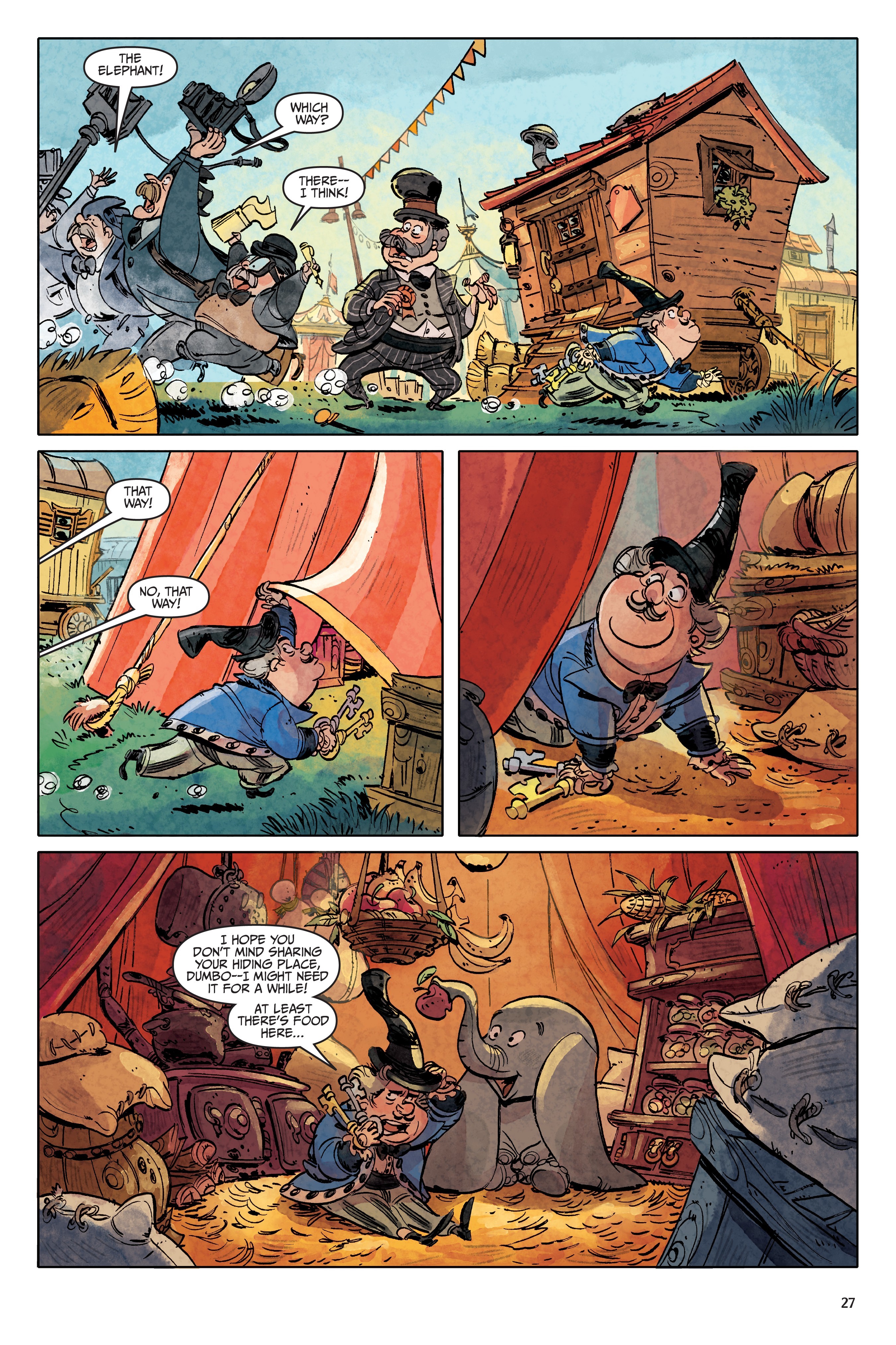 Read online Disney Dumbo: Friends in High Places comic -  Issue # Full - 28