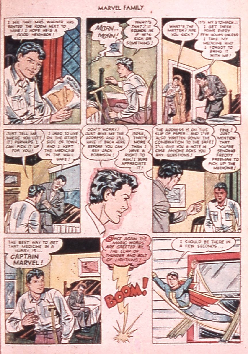 Read online The Marvel Family comic -  Issue #84 - 31