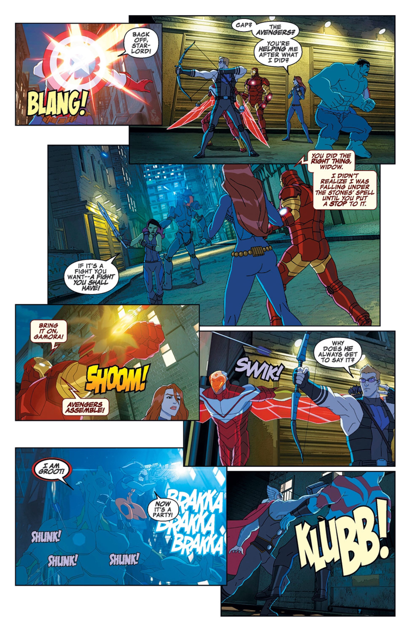Read online Marvel Universe Avengers Assemble Season 2 comic -  Issue #11 - 15