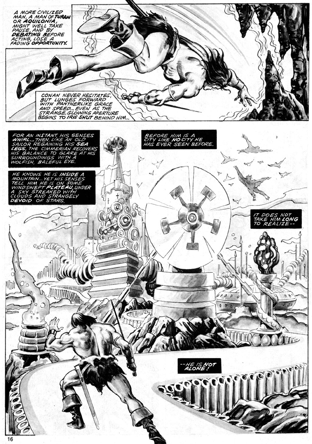 Read online The Savage Sword Of Conan comic -  Issue #69 - 16