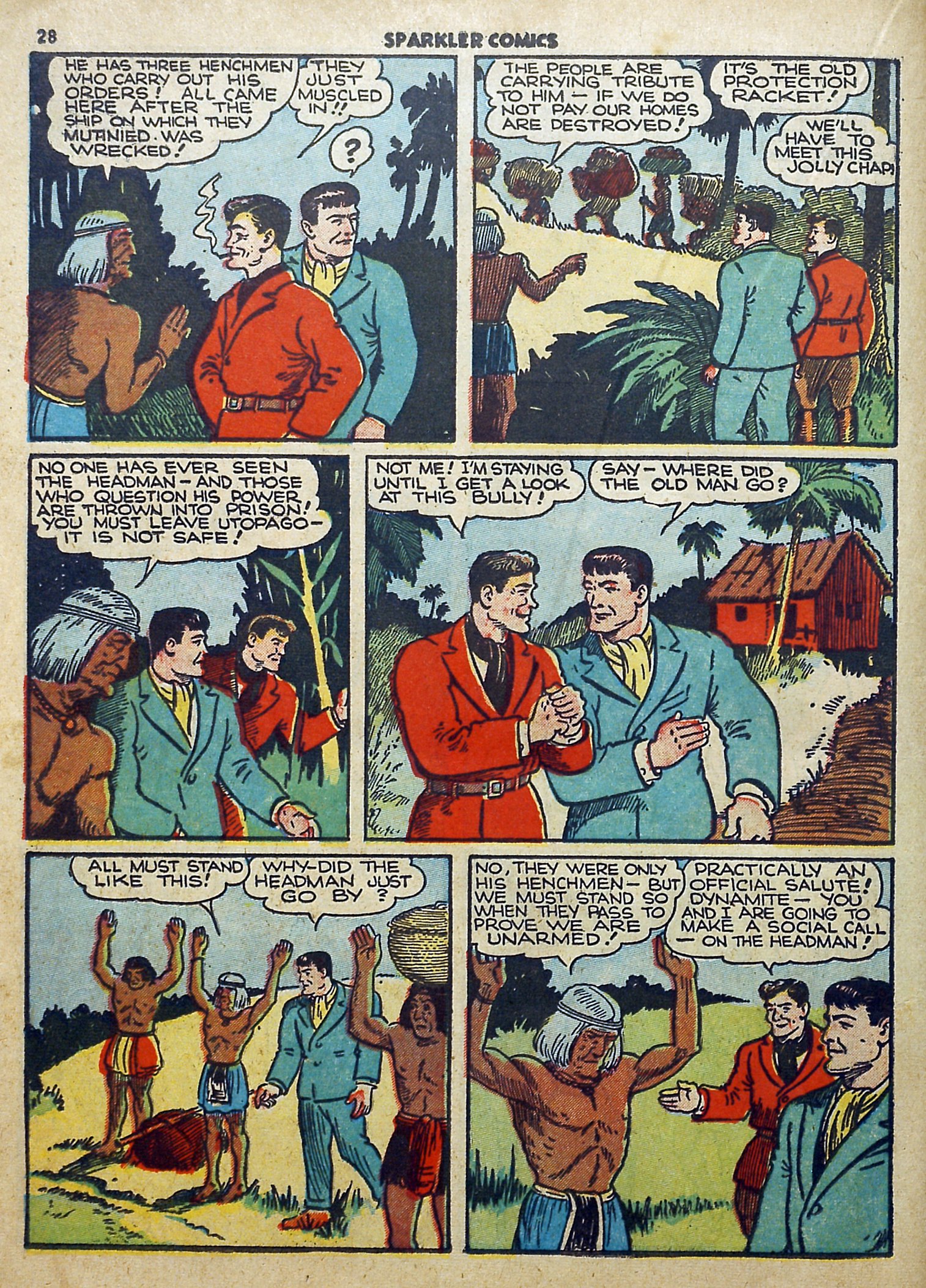 Read online Sparkler Comics comic -  Issue #2 - 24