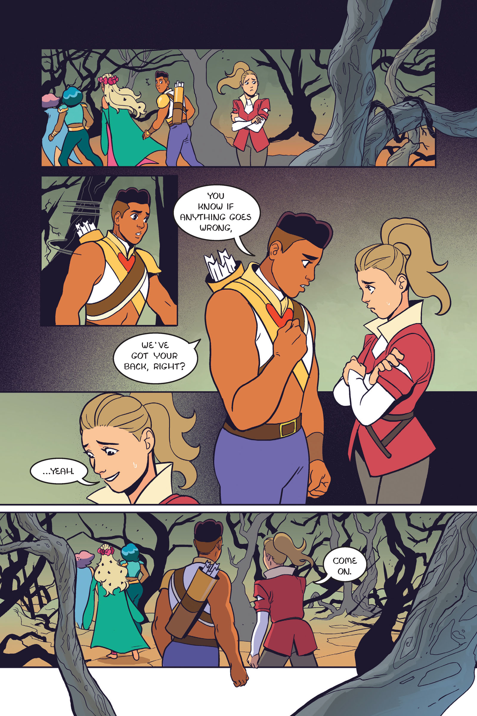 Read online She-Ra and the Princesses of Power: Legend of the Fire Princess comic -  Issue # TPB - 45