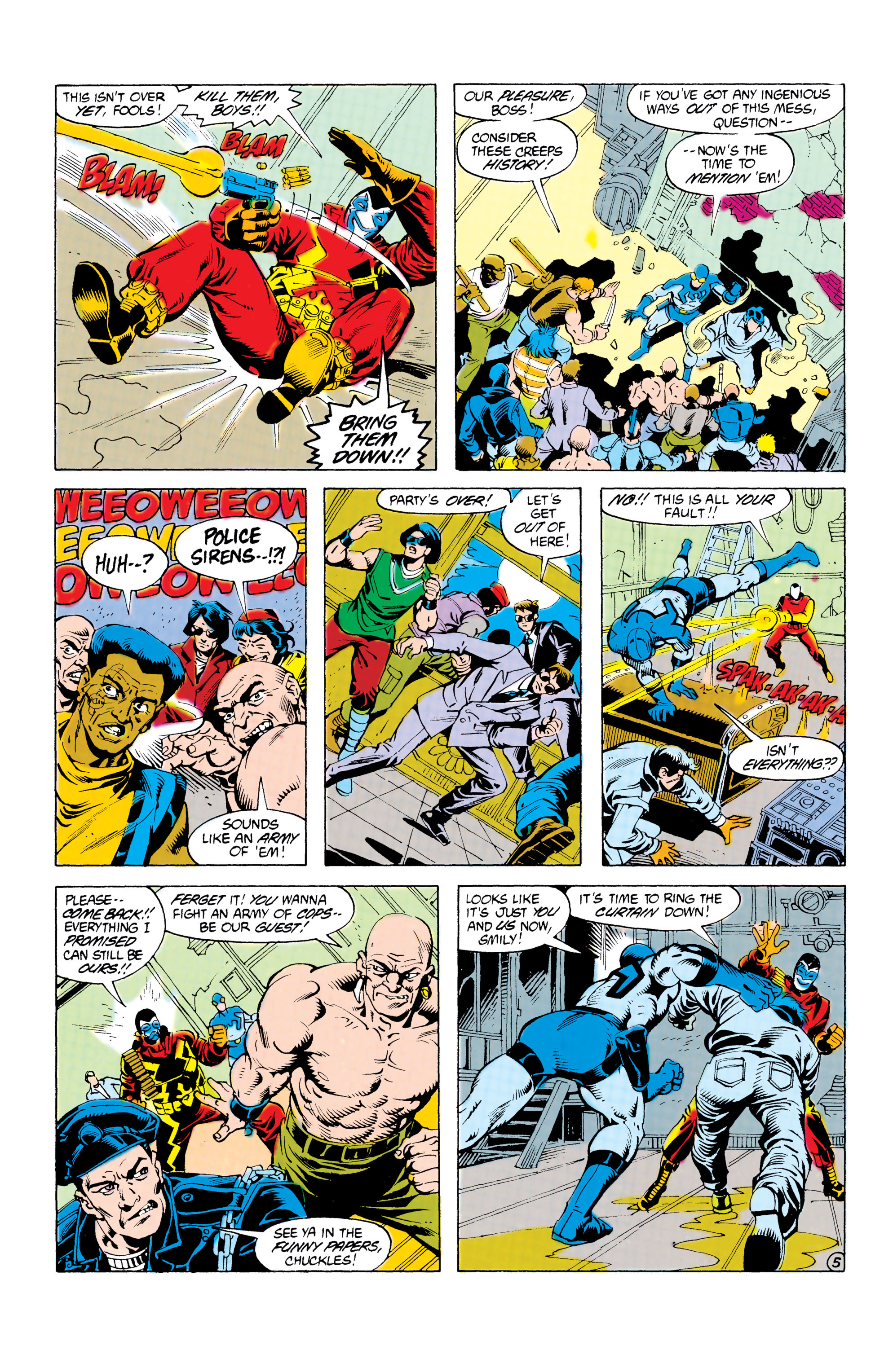 Read online Blue Beetle (1986) comic -  Issue #7 - 6