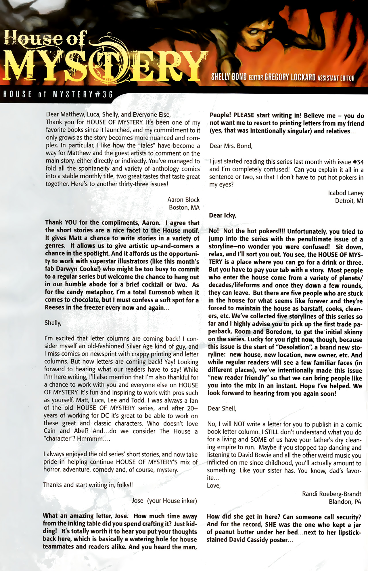 Read online House of Mystery (2008) comic -  Issue #36 - 21