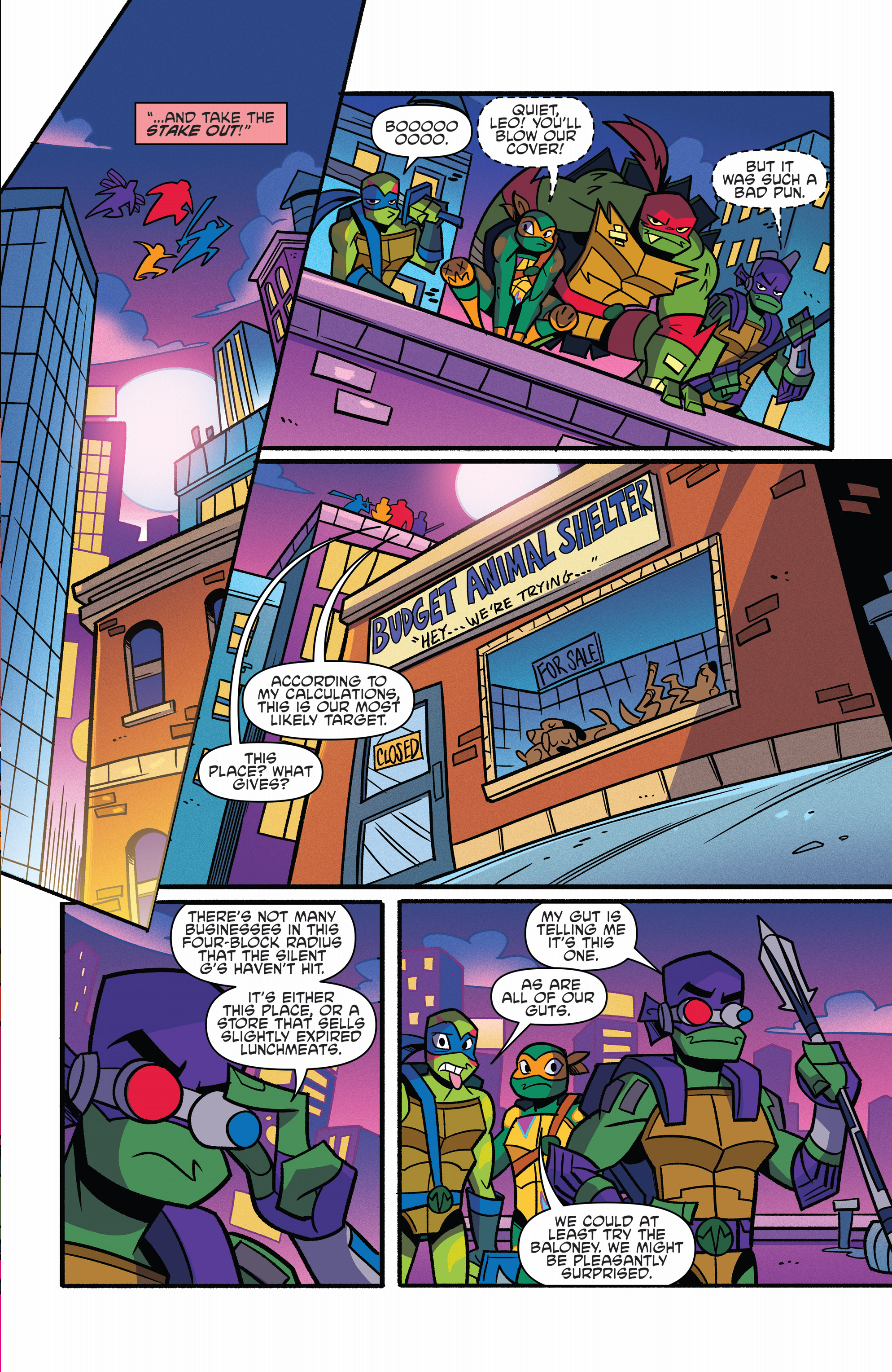 Read online Rise of the Teenage Mutant Ninja Turtles: Sound Off! comic -  Issue #1 - 15