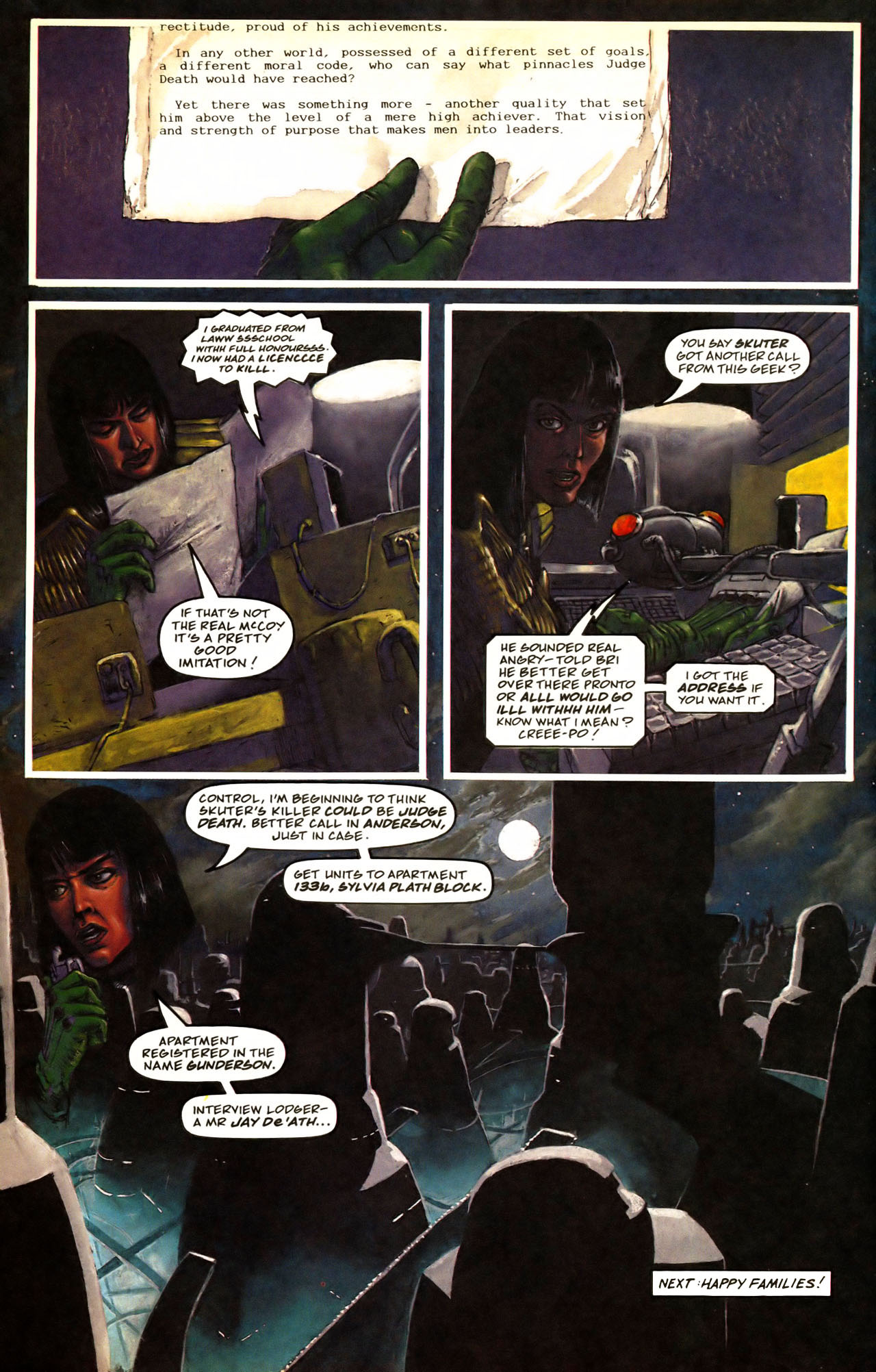 Read online Judge Dredd: The Megazine comic -  Issue #8 - 20