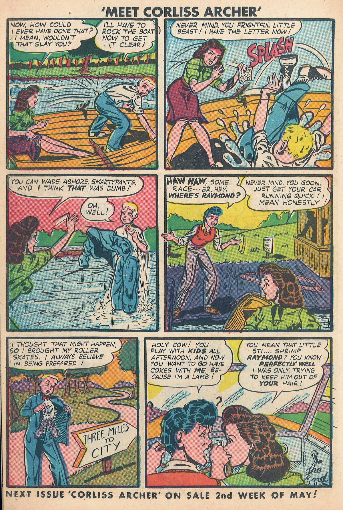 Read online Meet Corliss Archer comic -  Issue #2 - 10