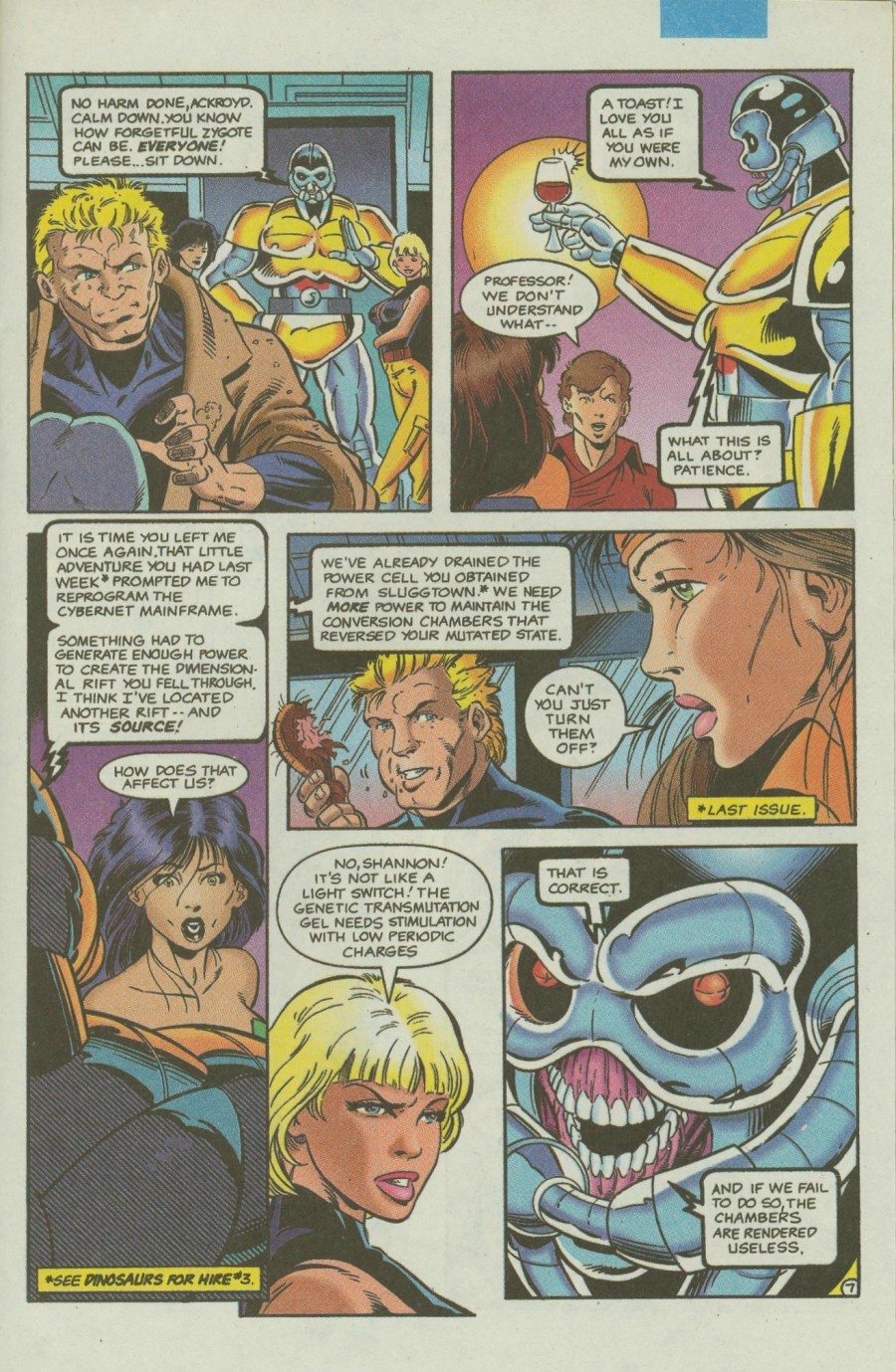 Read online Ex-Mutants comic -  Issue #4 - 8