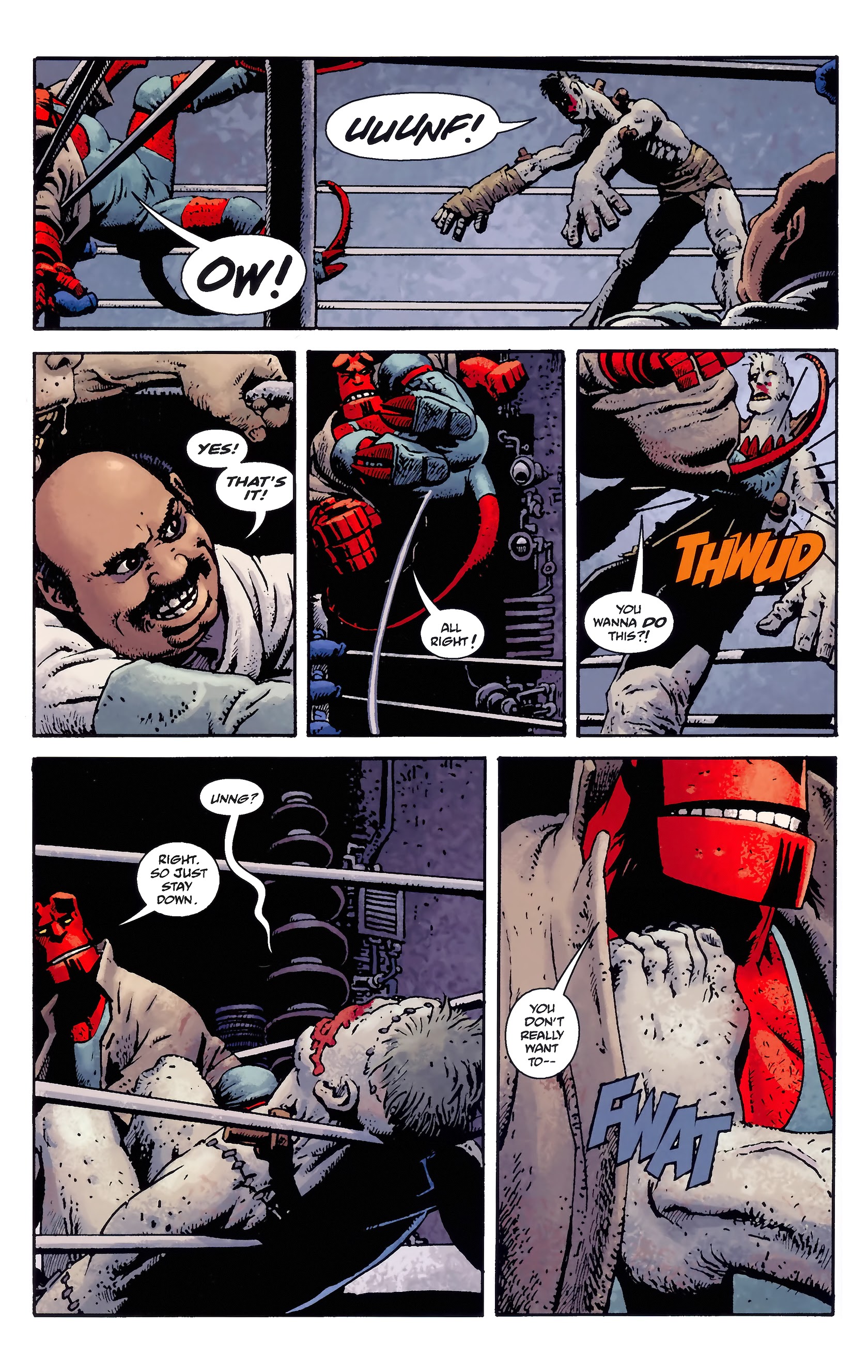 Read online Hellboy: House of the Living Dead comic -  Issue # TPB - 27