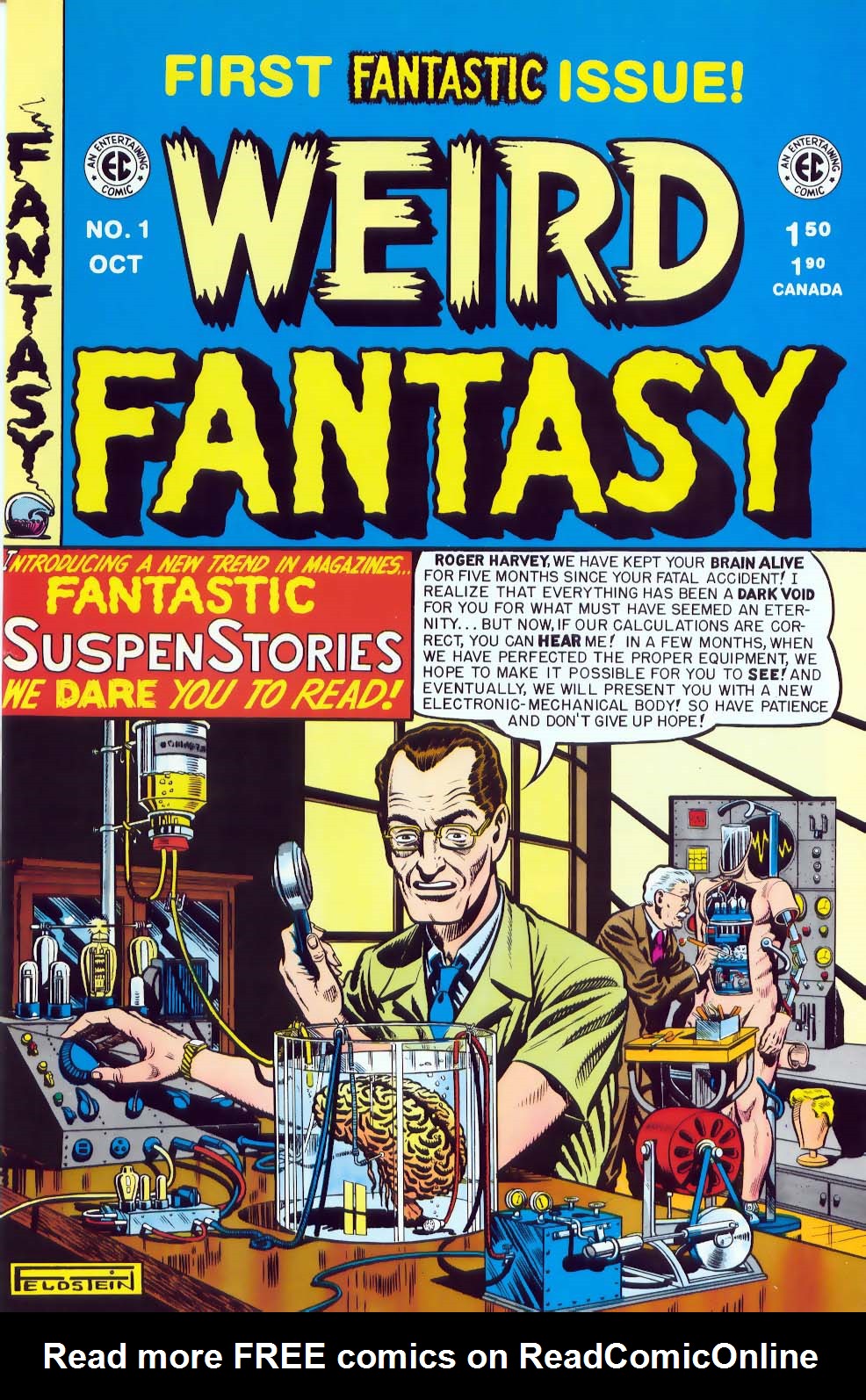 Read online Weird Fantasy (1950) comic -  Issue #1 - 1