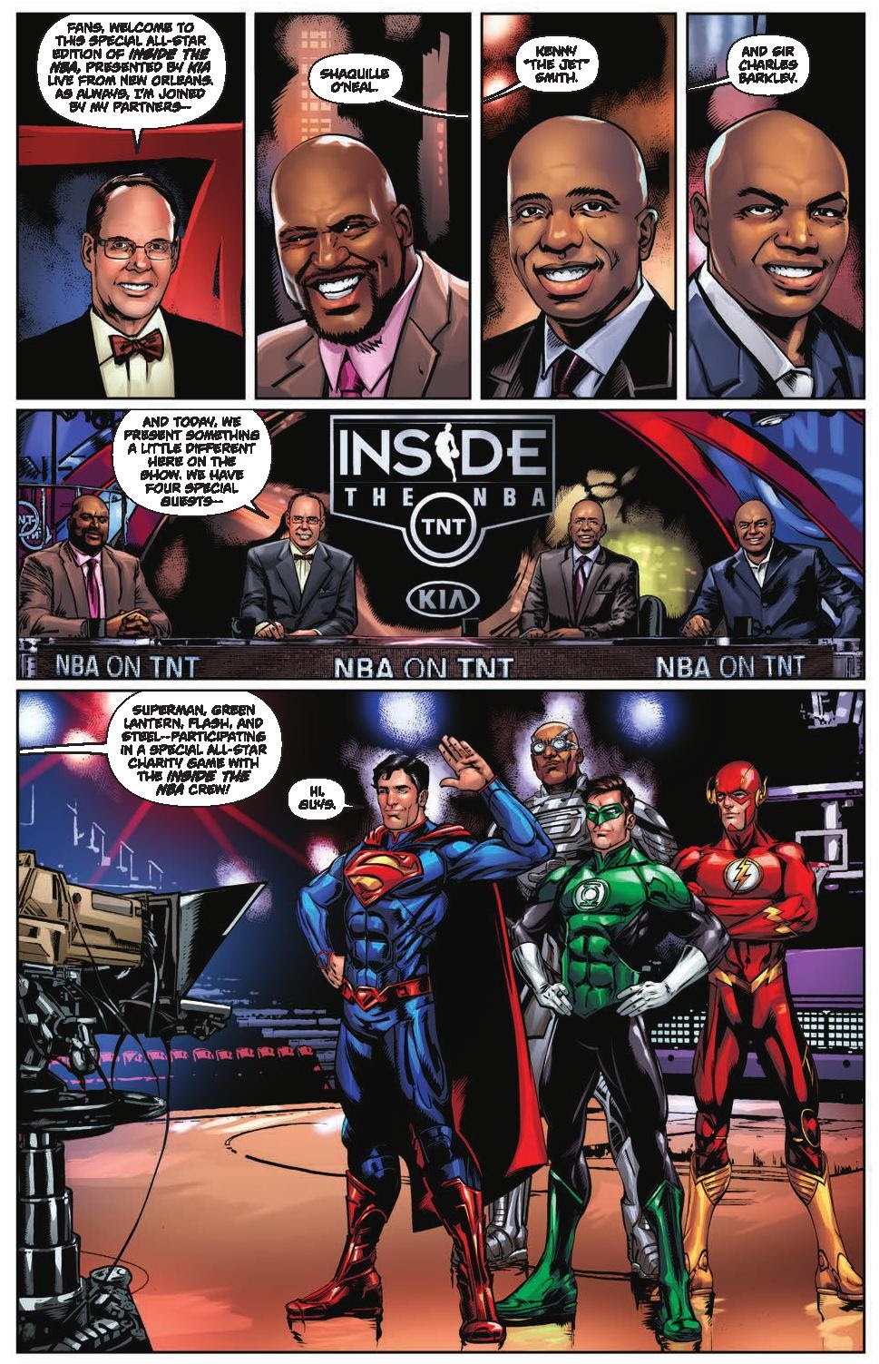 Read online The Justice League Goes Inside the NBA-All Star Edition comic -  Issue # Full - 3