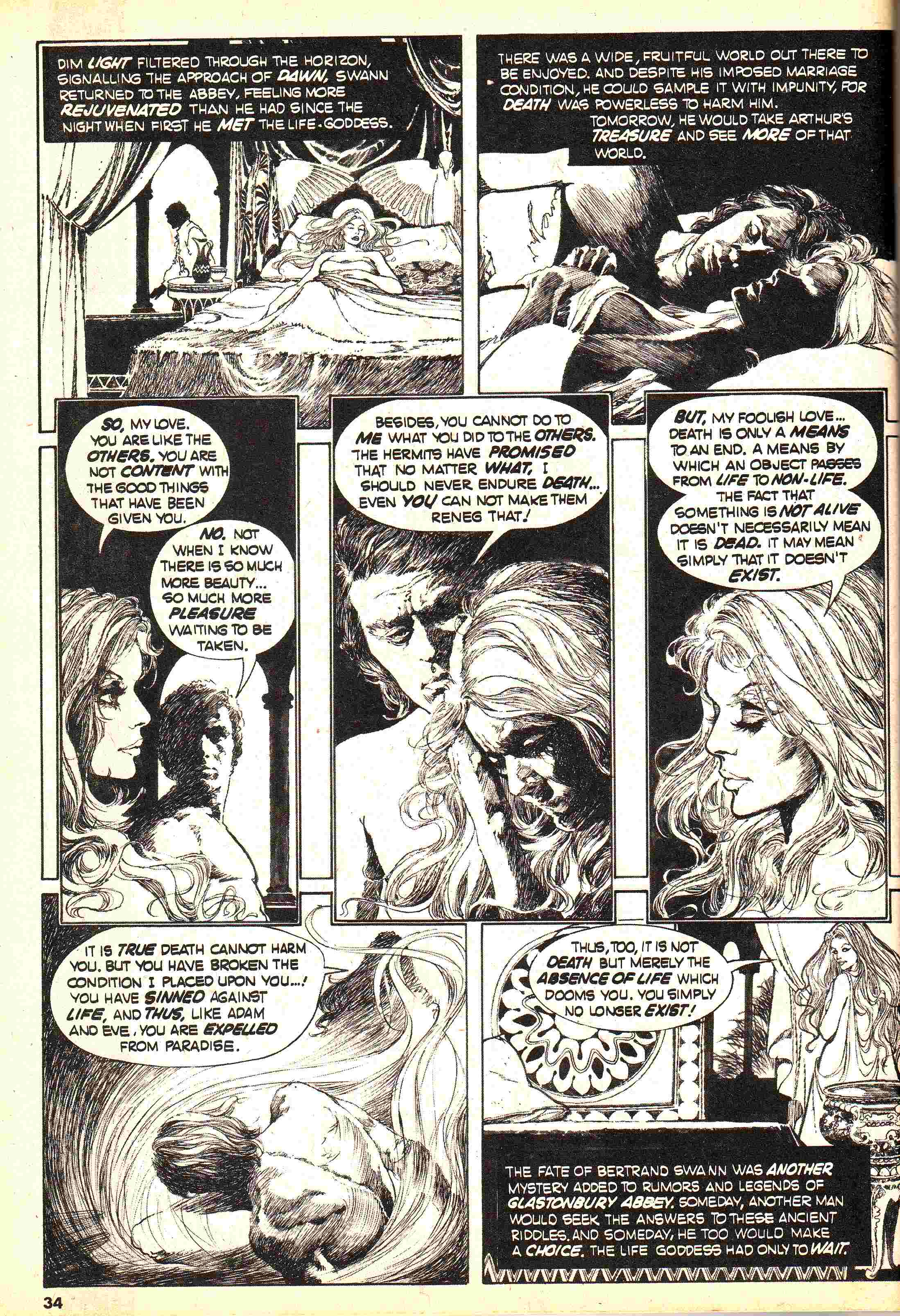 Read online Vampirella (1969) comic -  Issue #45 - 34