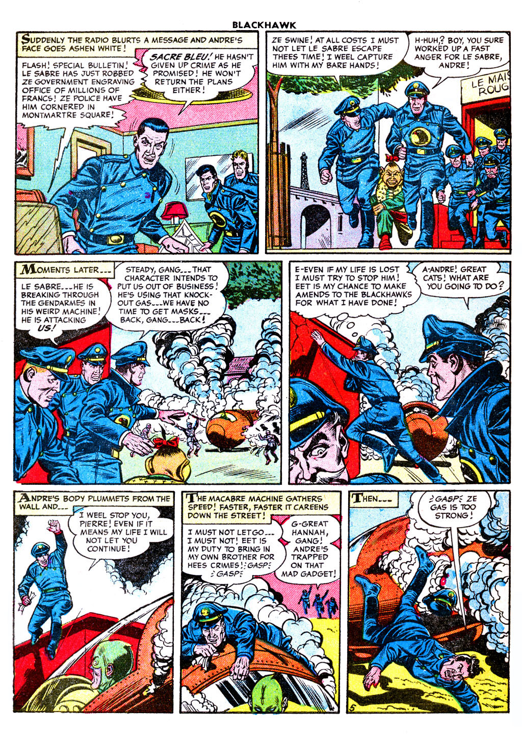 Read online Blackhawk (1957) comic -  Issue #87 - 30