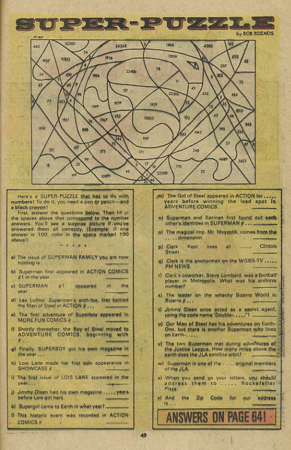 Read online The Superman Family comic -  Issue #171 - 49