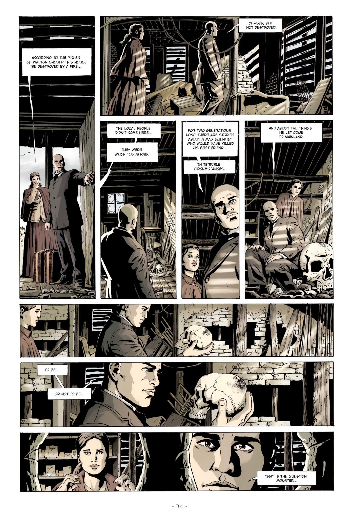 Read online Mister Hyde contre Frankenstein comic -  Issue #2 - 35