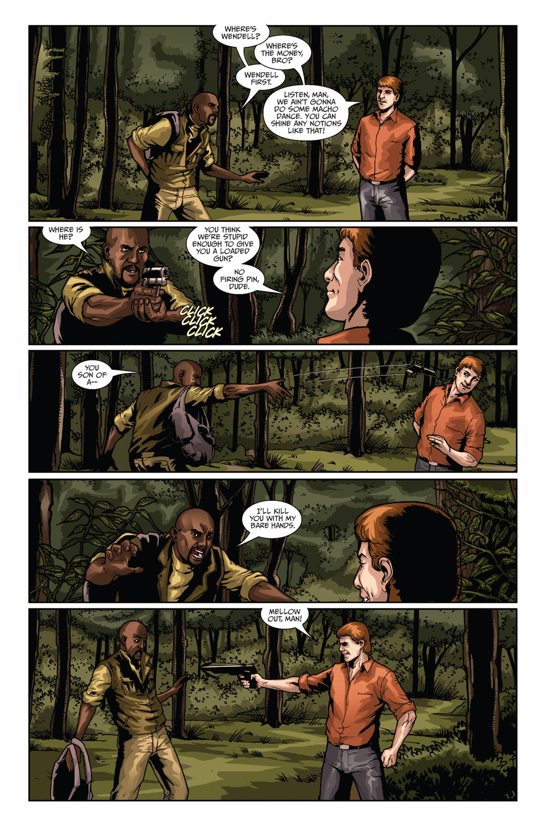 Read online Hunter's Moon comic -  Issue #4 - 11
