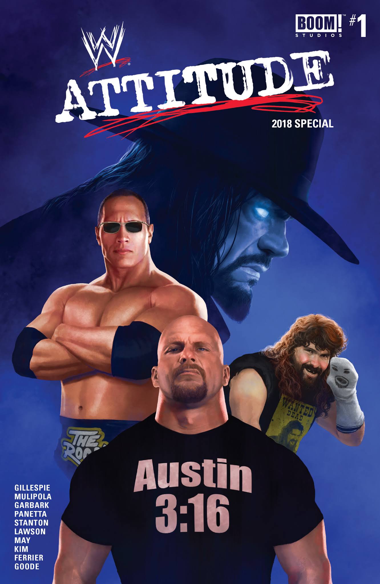 Read online WWE Attitude Era 2018 Special comic -  Issue # Full - 1