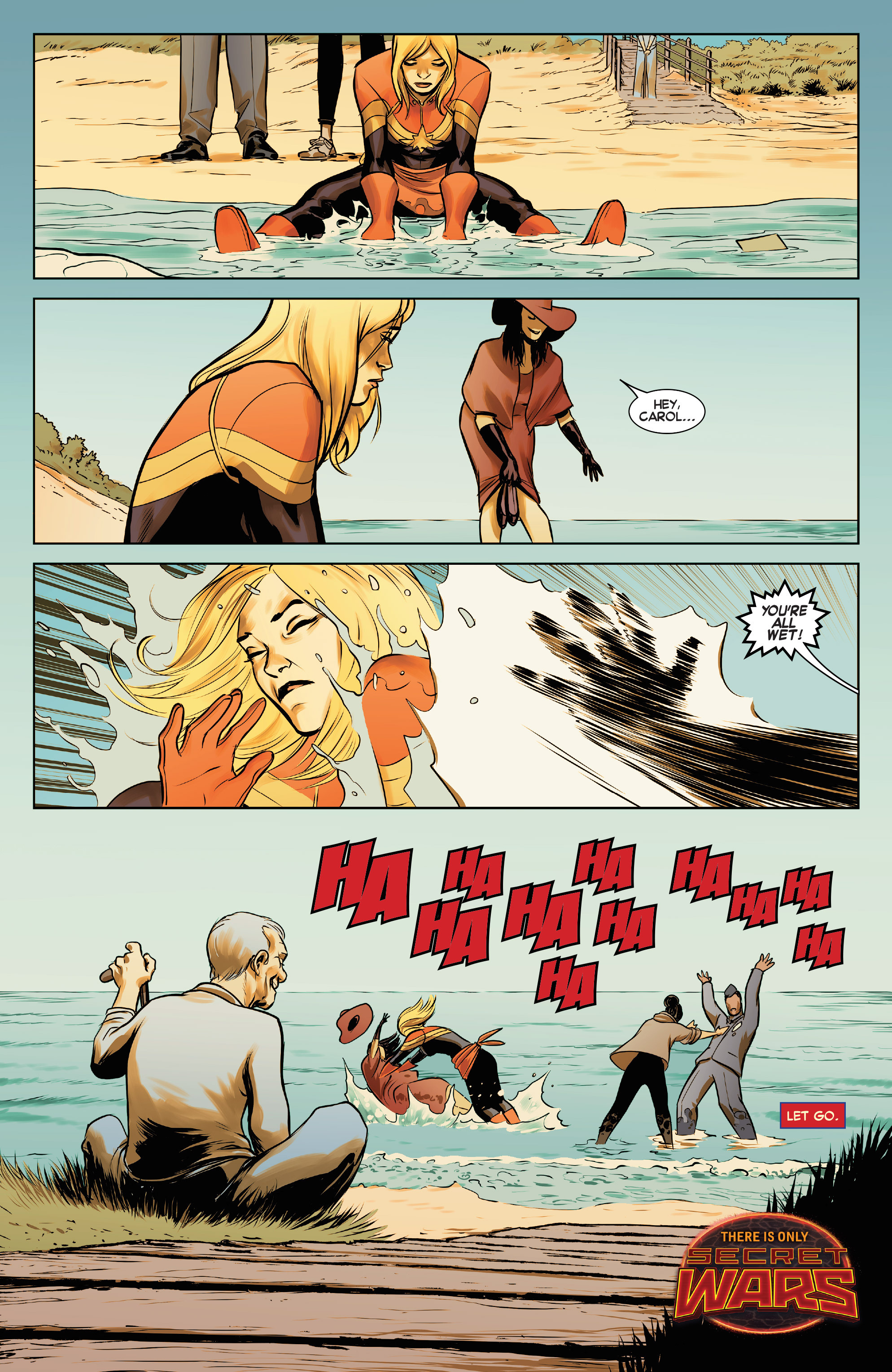 Read online Captain Marvel (2014) comic -  Issue #15 - 22