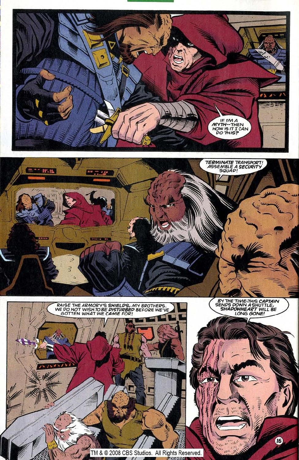 Read online Star Trek: The Next Generation - Shadowheart comic -  Issue #1 - 18