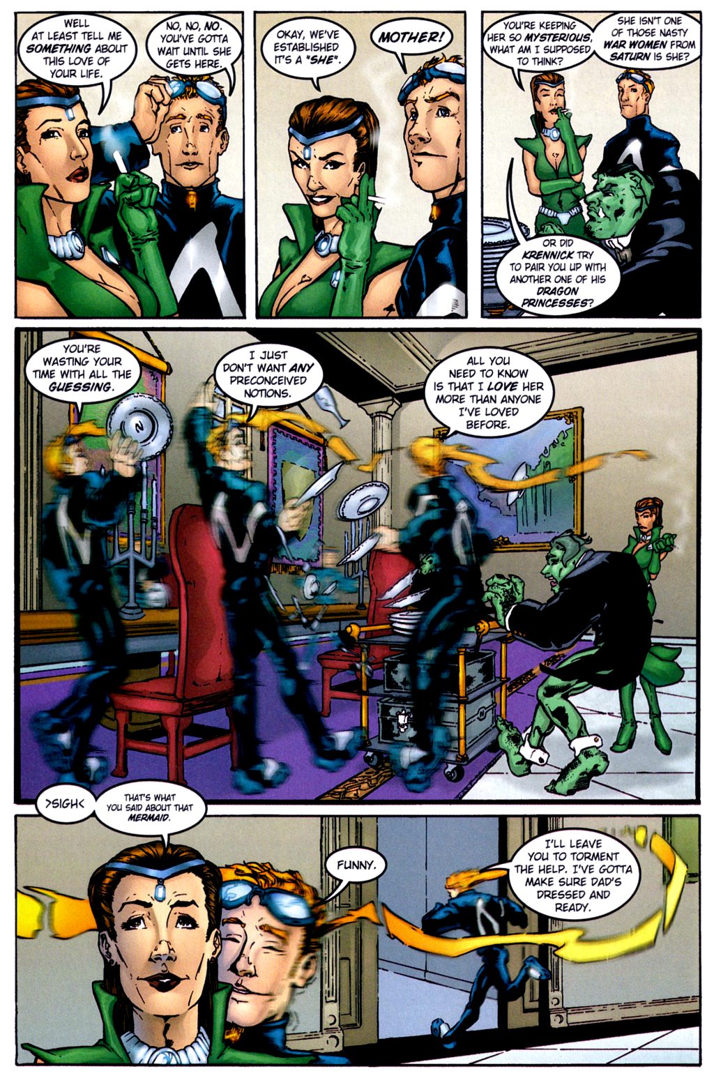 Read online Noble Causes: First Impressions comic -  Issue # Full - 5
