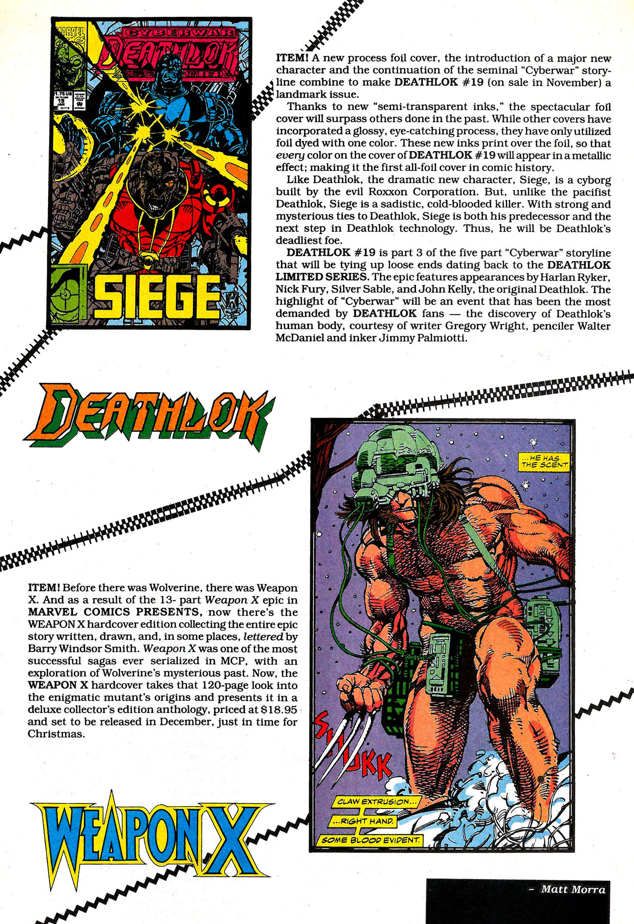 Read online Marvel Age comic -  Issue #119 - 5