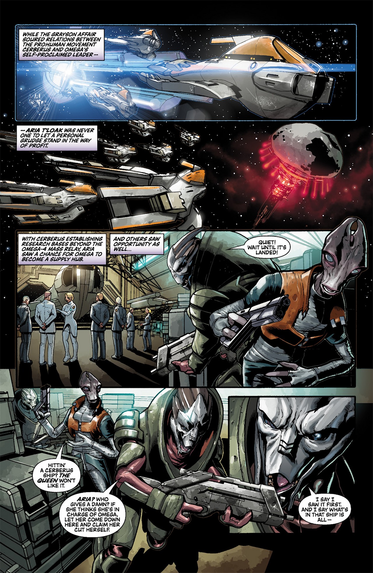 Read online Mass Effect: Invasion comic -  Issue #1 - 3