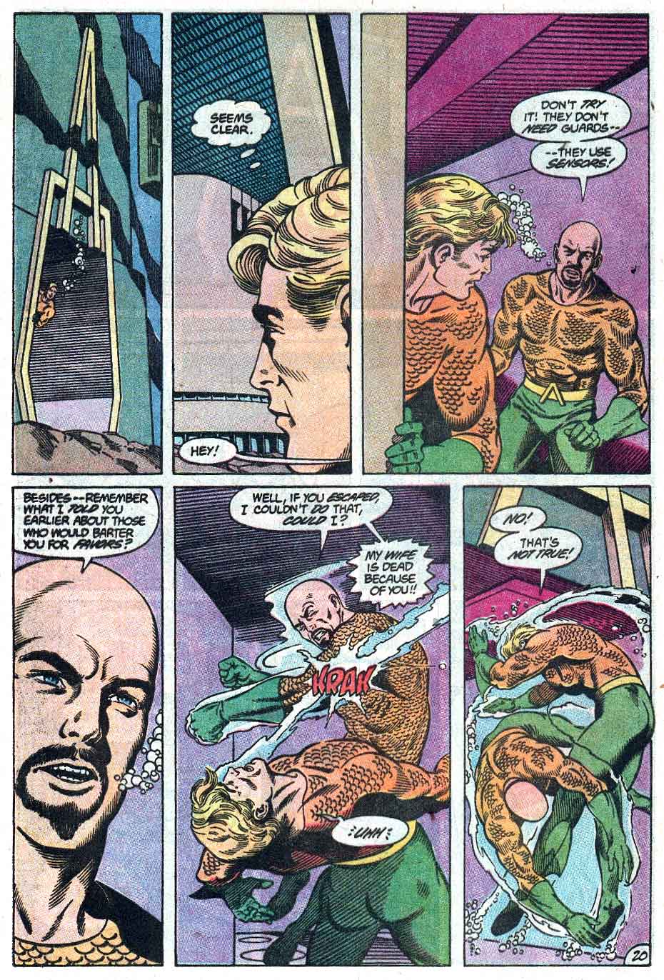 Read online Aquaman (1989) comic -  Issue #1 - 21