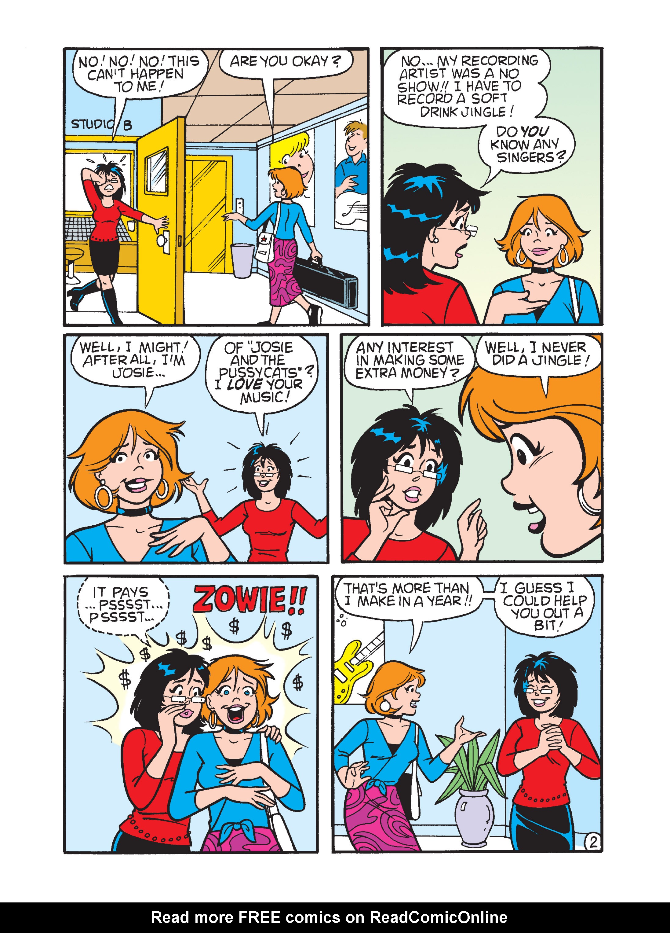 Read online Betty and Veronica Digest Magazine comic -  Issue #179 - 57