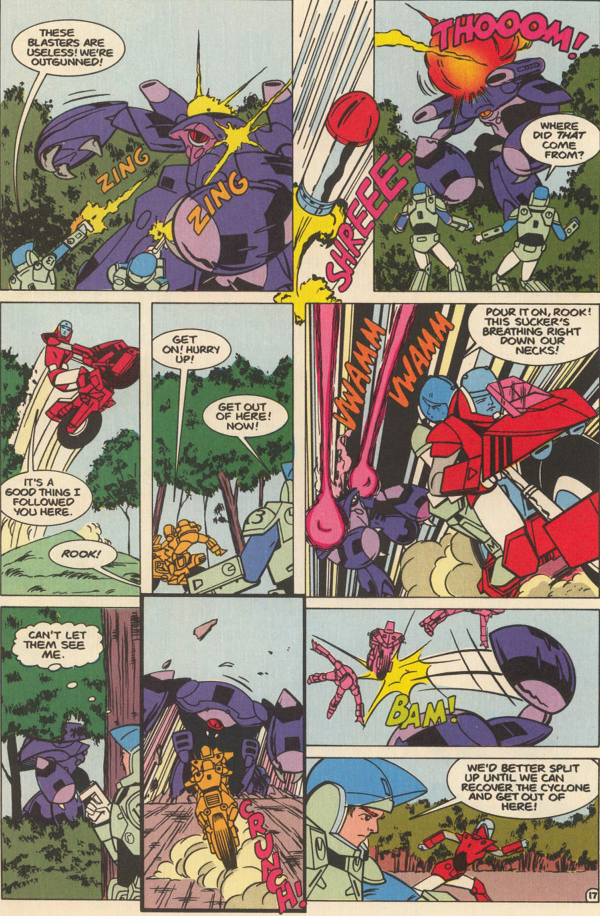 Read online Robotech The New Generation comic -  Issue #8 - 21