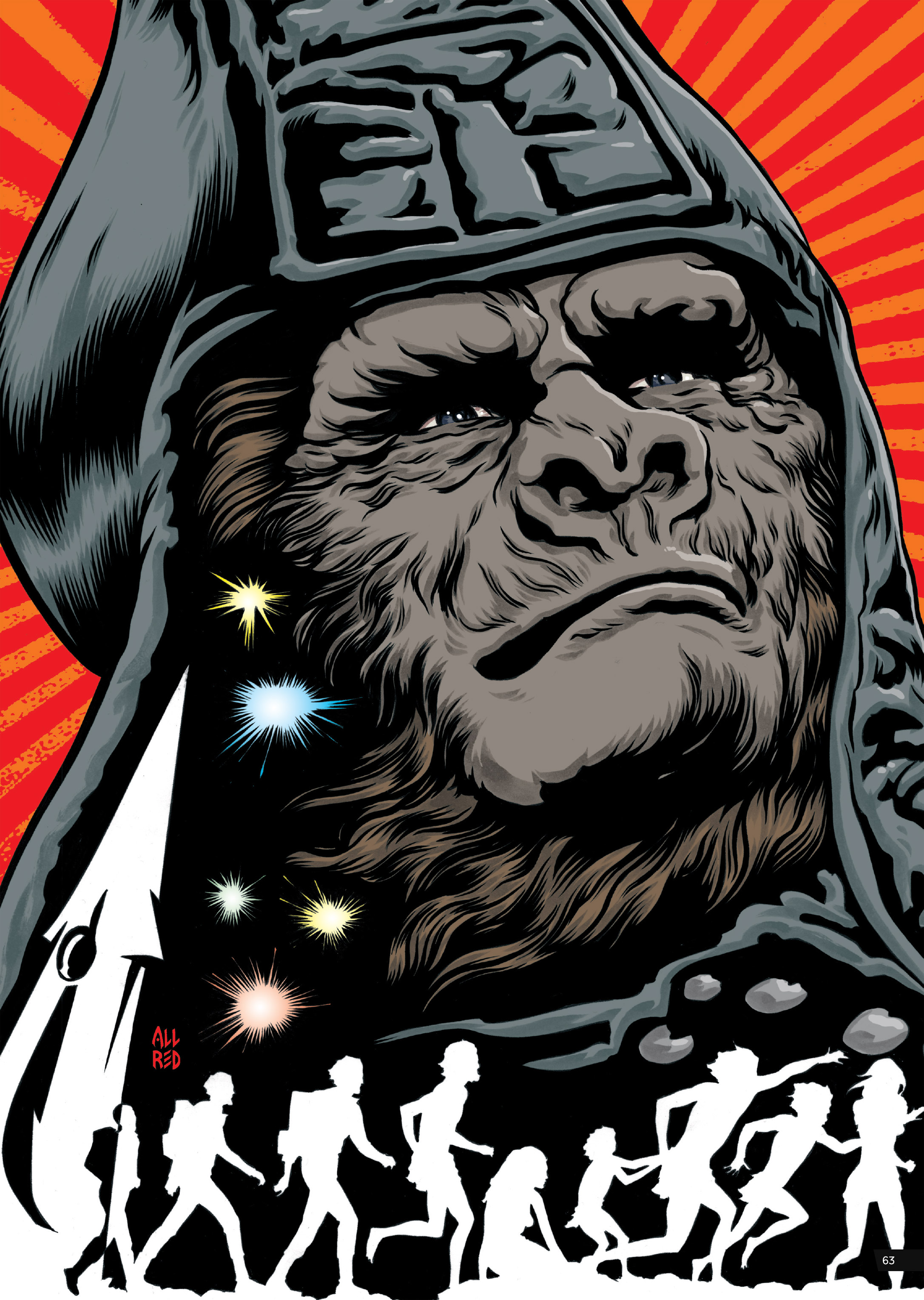 Read online Planet of the Apes Artist Tribute comic -  Issue # TPB - 63