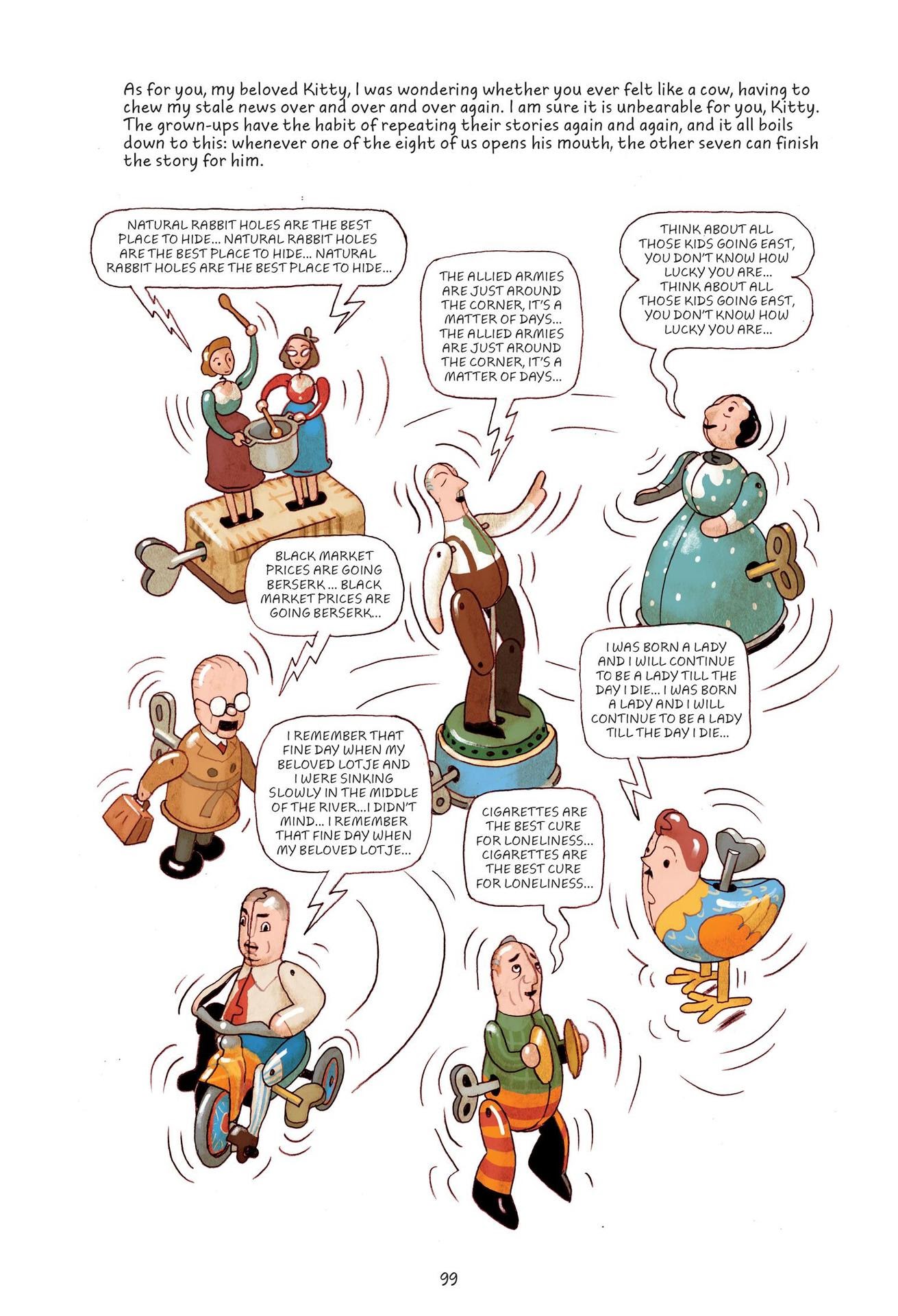 Read online Anne Frank’s Diary: The Graphic Adaptation comic -  Issue # TPB - 99