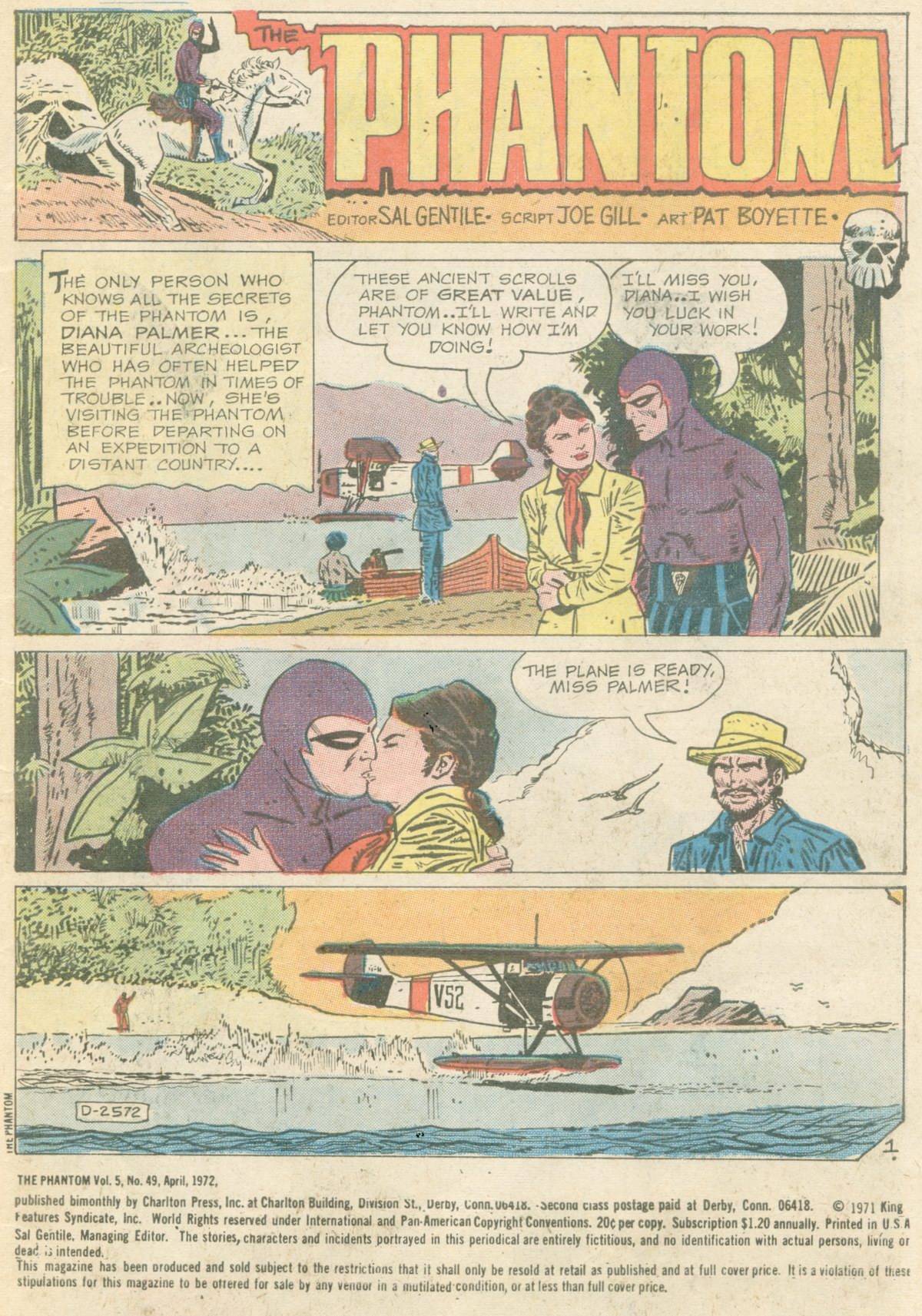 Read online The Phantom (1969) comic -  Issue #49 - 2