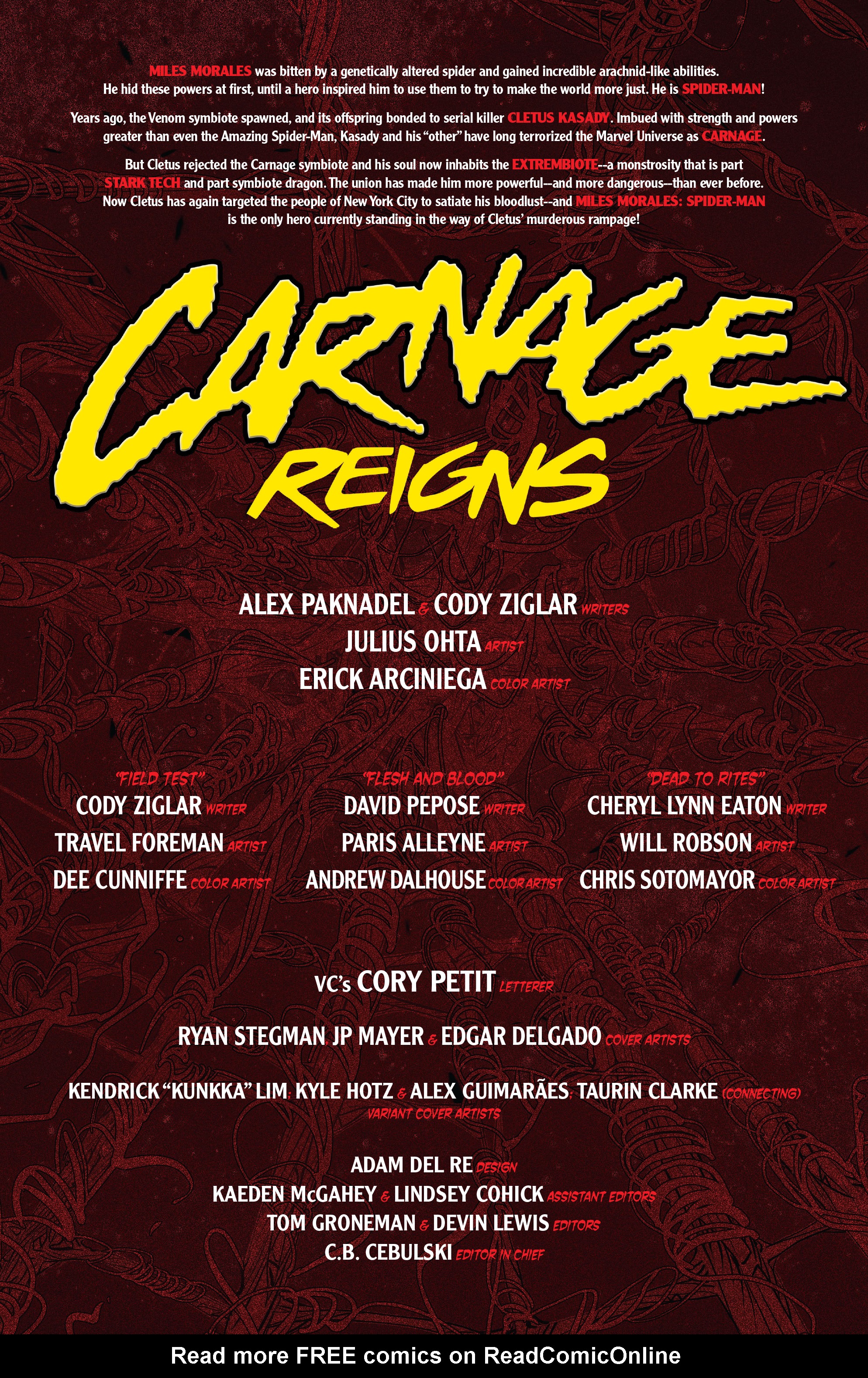Read online Carnage Reigns: Alpha comic -  Issue #1 - 31