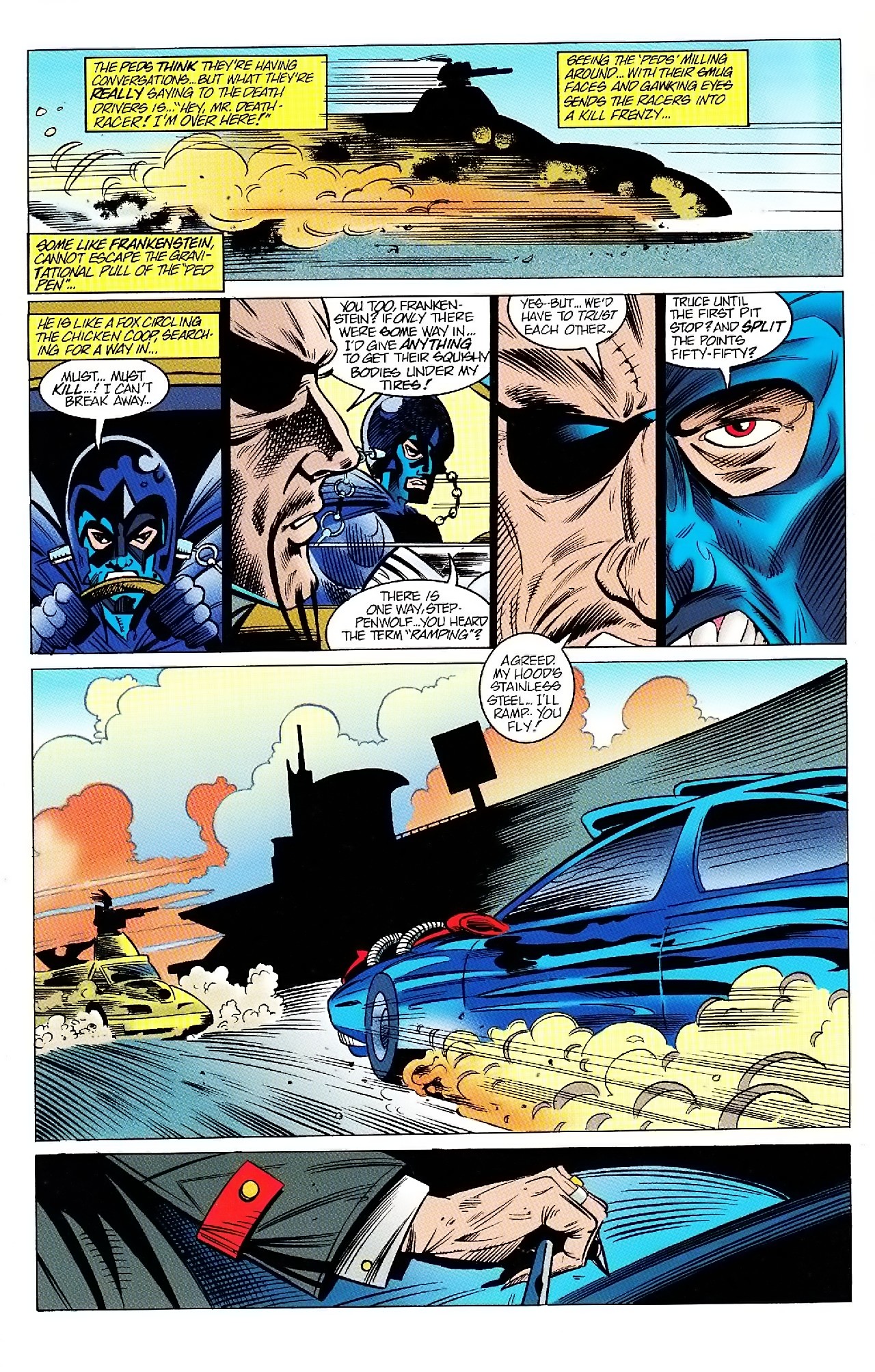 Read online Death Race 2020 comic -  Issue #5 - 4