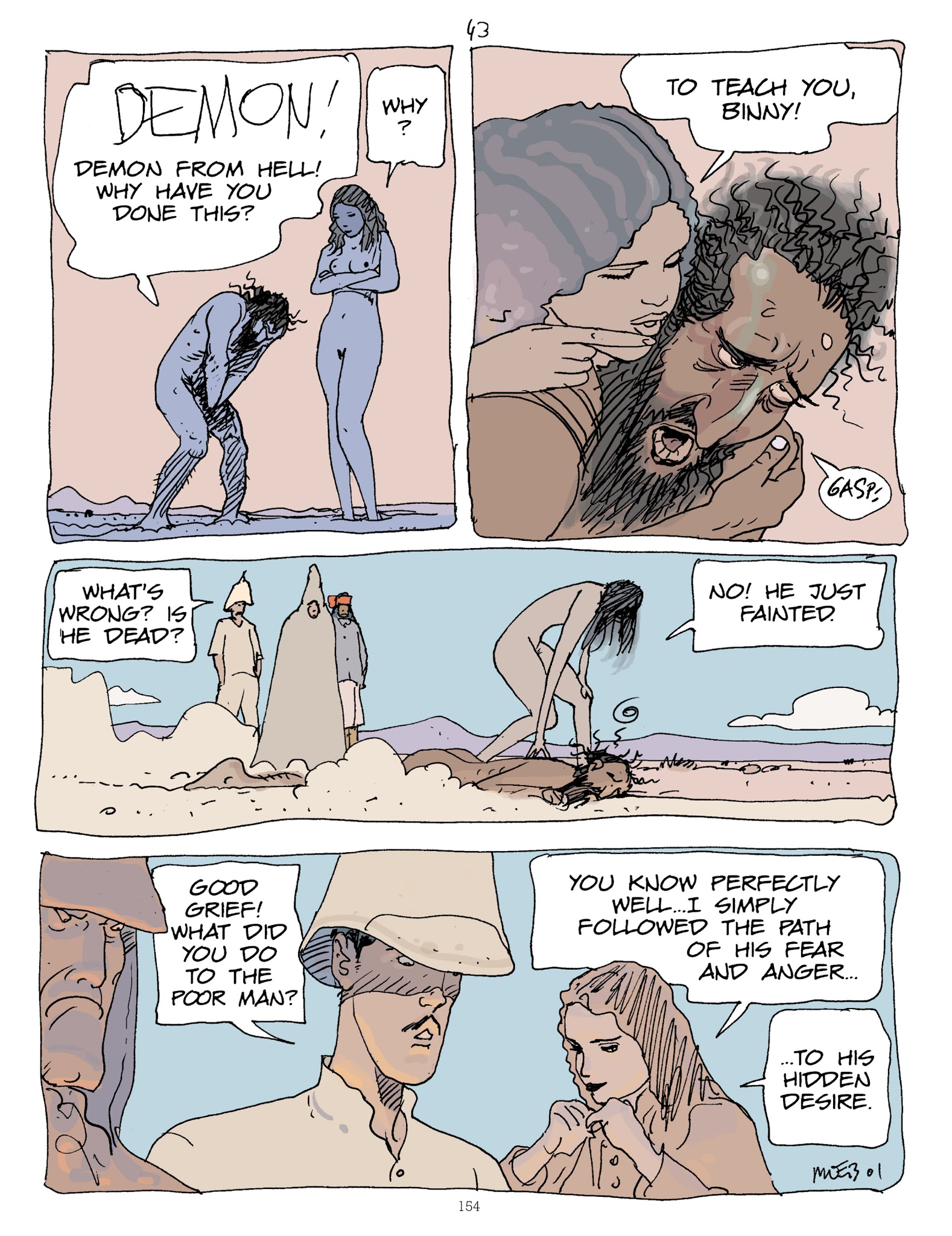 Read online Moebius Library comic -  Issue # TPB 2 - 153