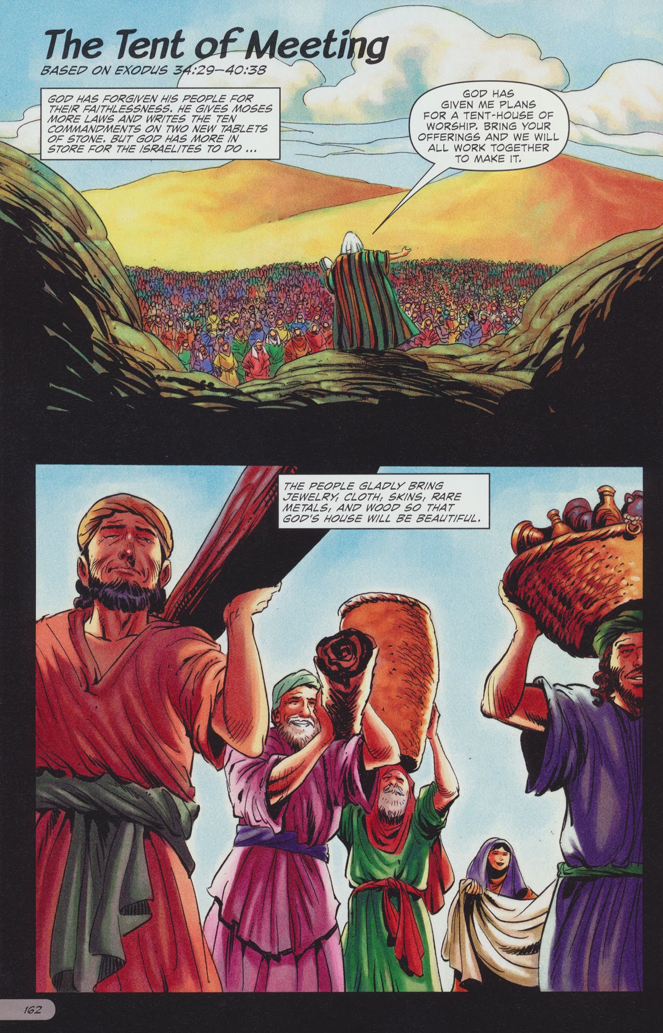 Read online The Action Bible comic -  Issue # TPB 1 - 166