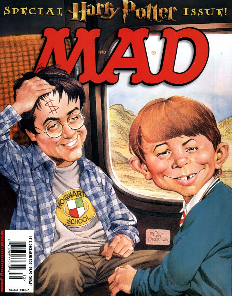 Read online MAD comic -  Issue #412 - 1