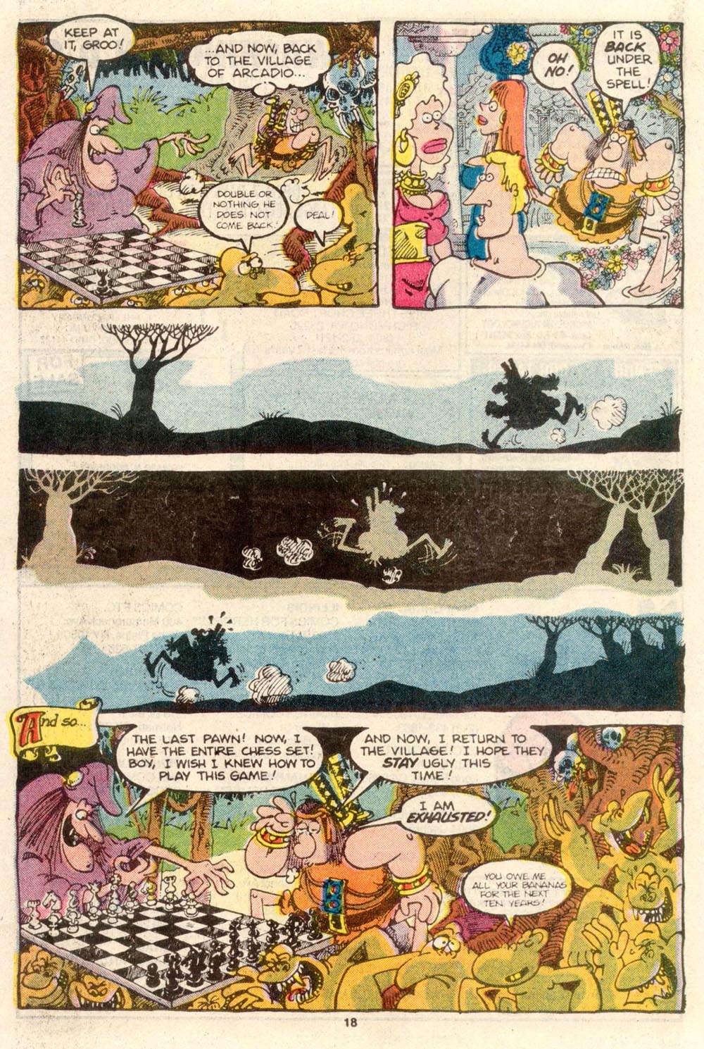 Read online Sergio Aragonés Groo the Wanderer comic -  Issue #24 - 19