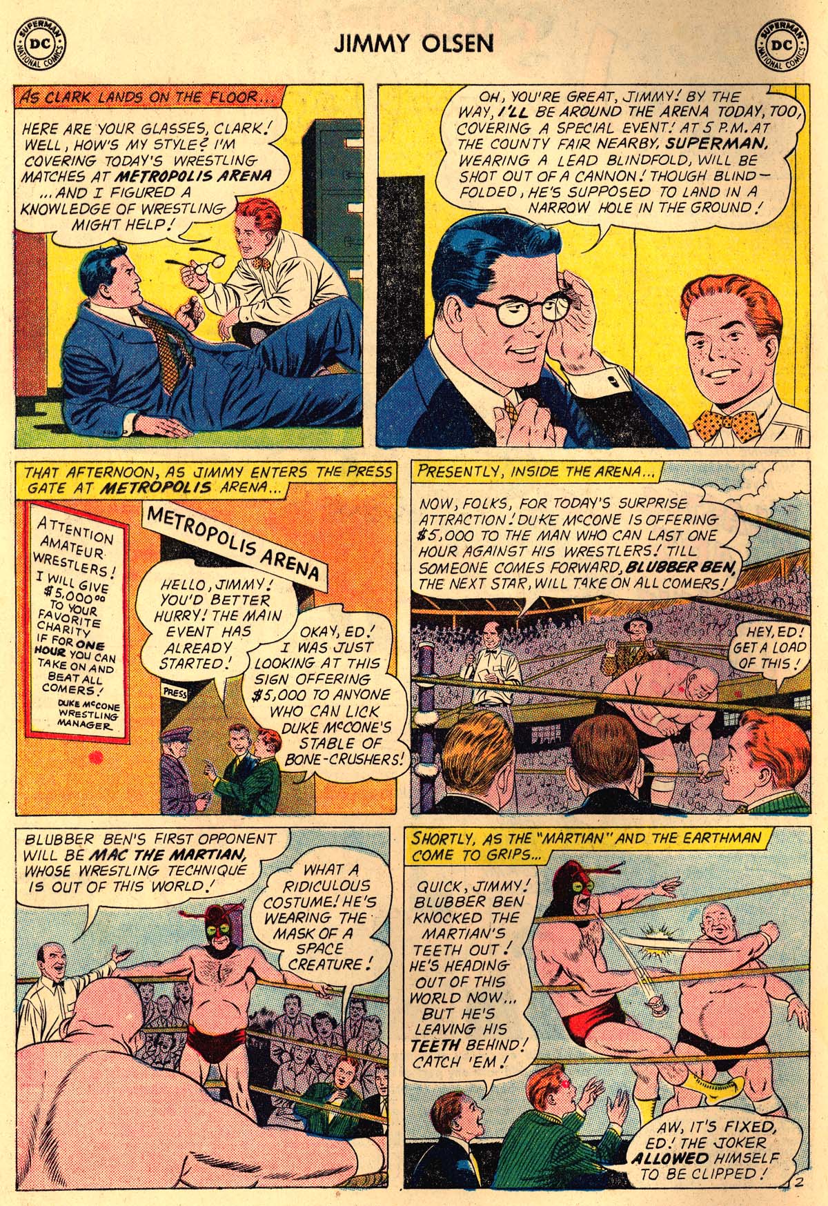 Read online Superman's Pal Jimmy Olsen comic -  Issue #54 - 4