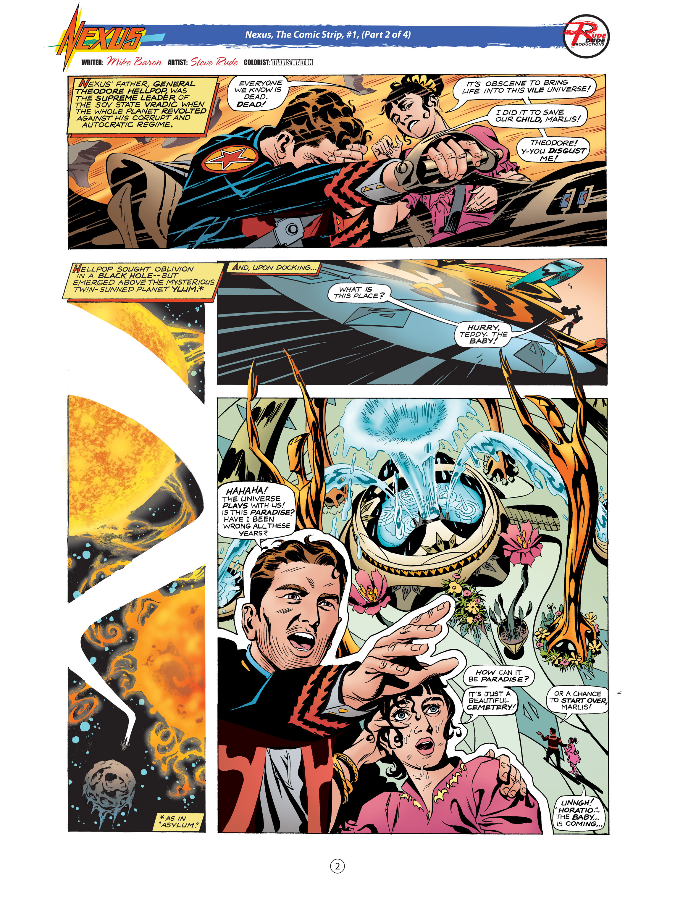 Read online Nexus: The Comic Strip comic -  Issue #1 - 2