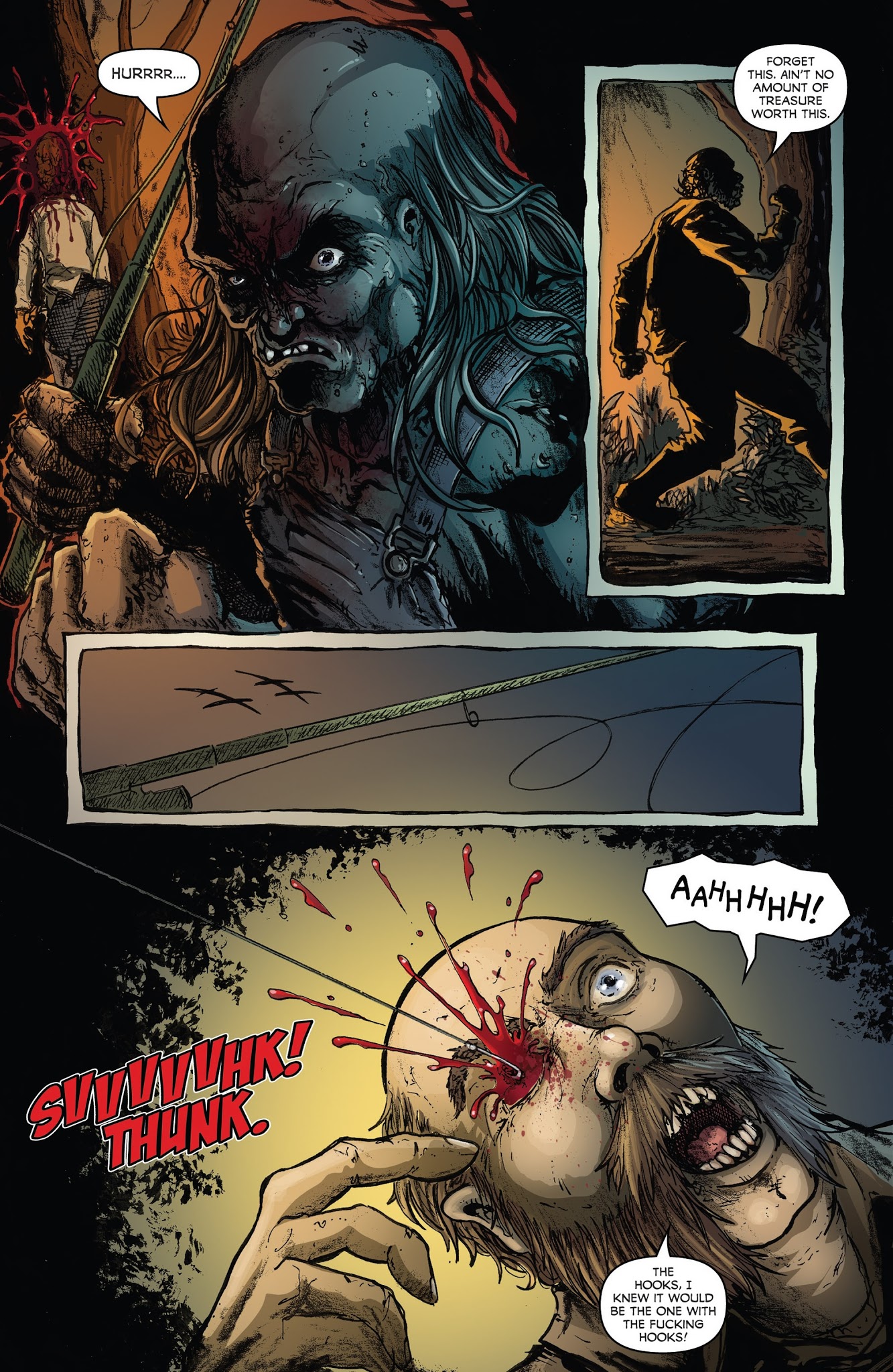 Read online Adam Green's Hatchet comic -  Issue #1 - 10